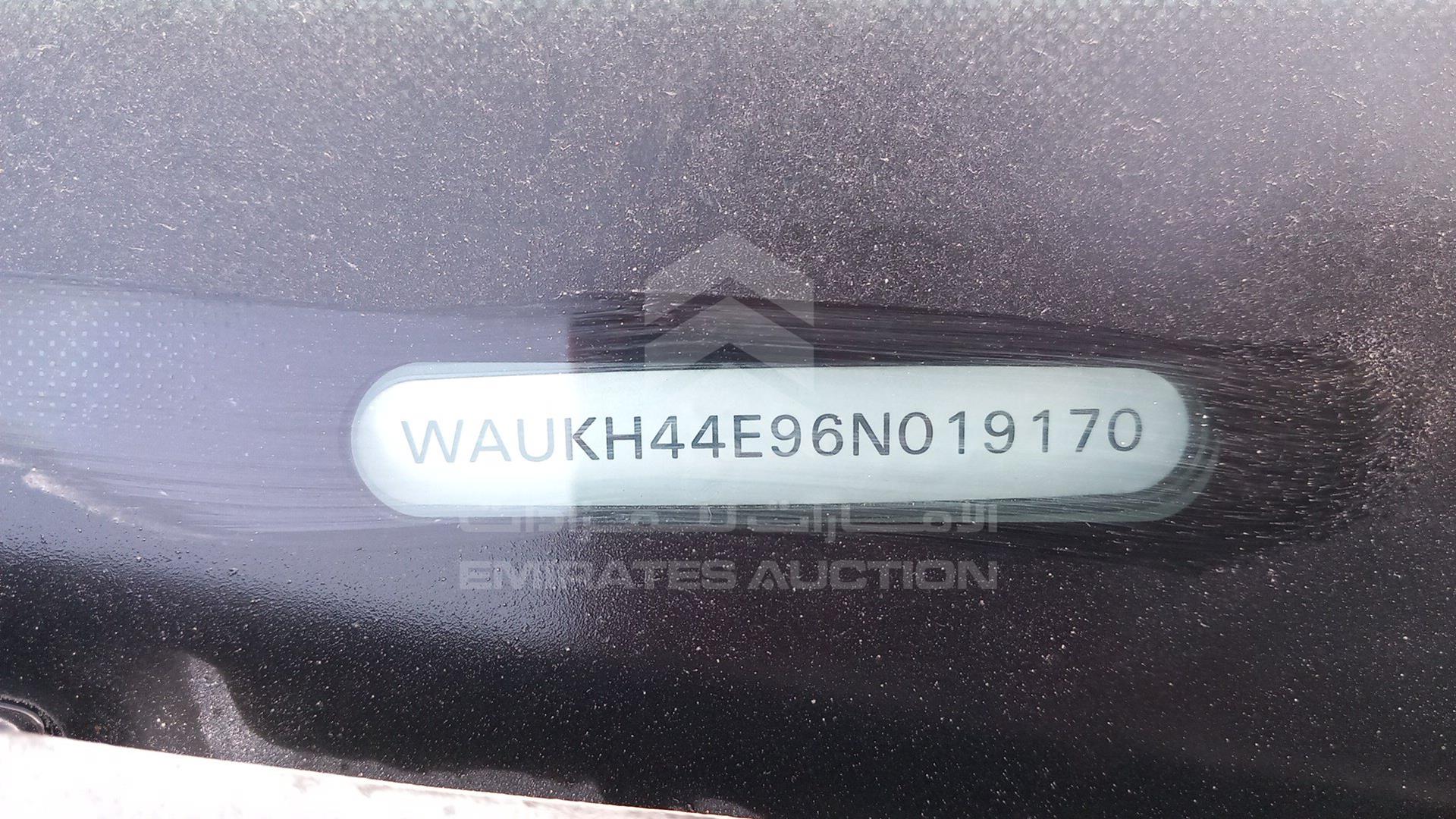 2006 AUDI A8 VIN: WAUKH44E96N019170