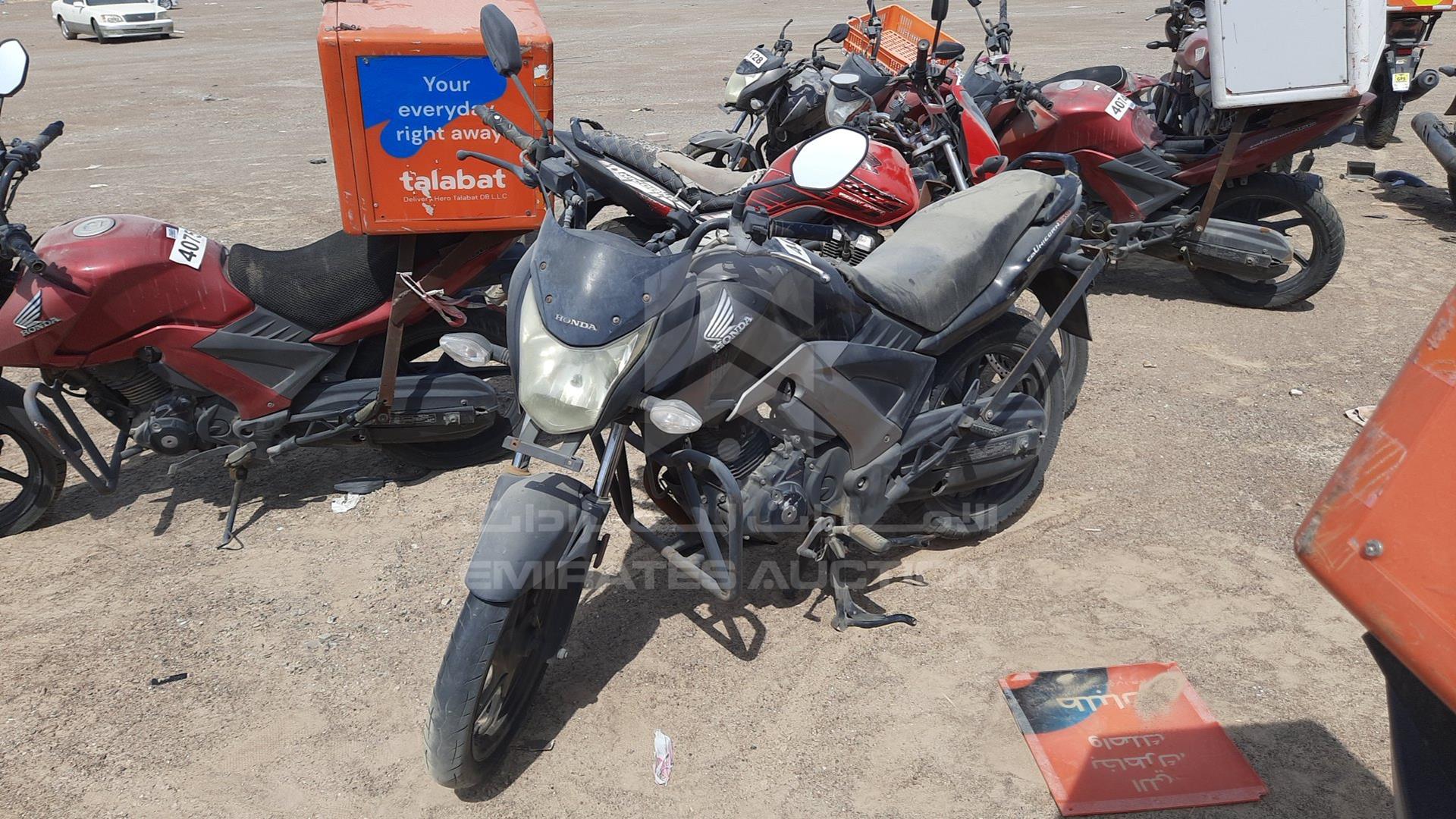 2016 HONDA UNICORN 160 VIN: ME4KC2036G8001966