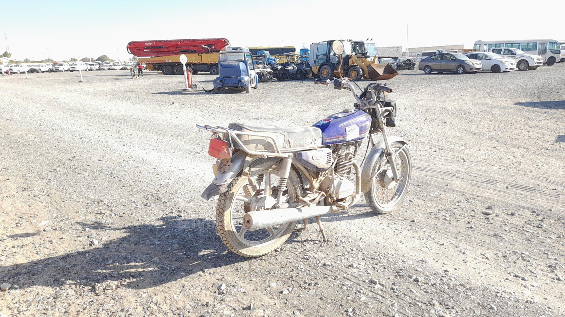 2007 HONDA 125CC VIN: LWBPCJ30771002281