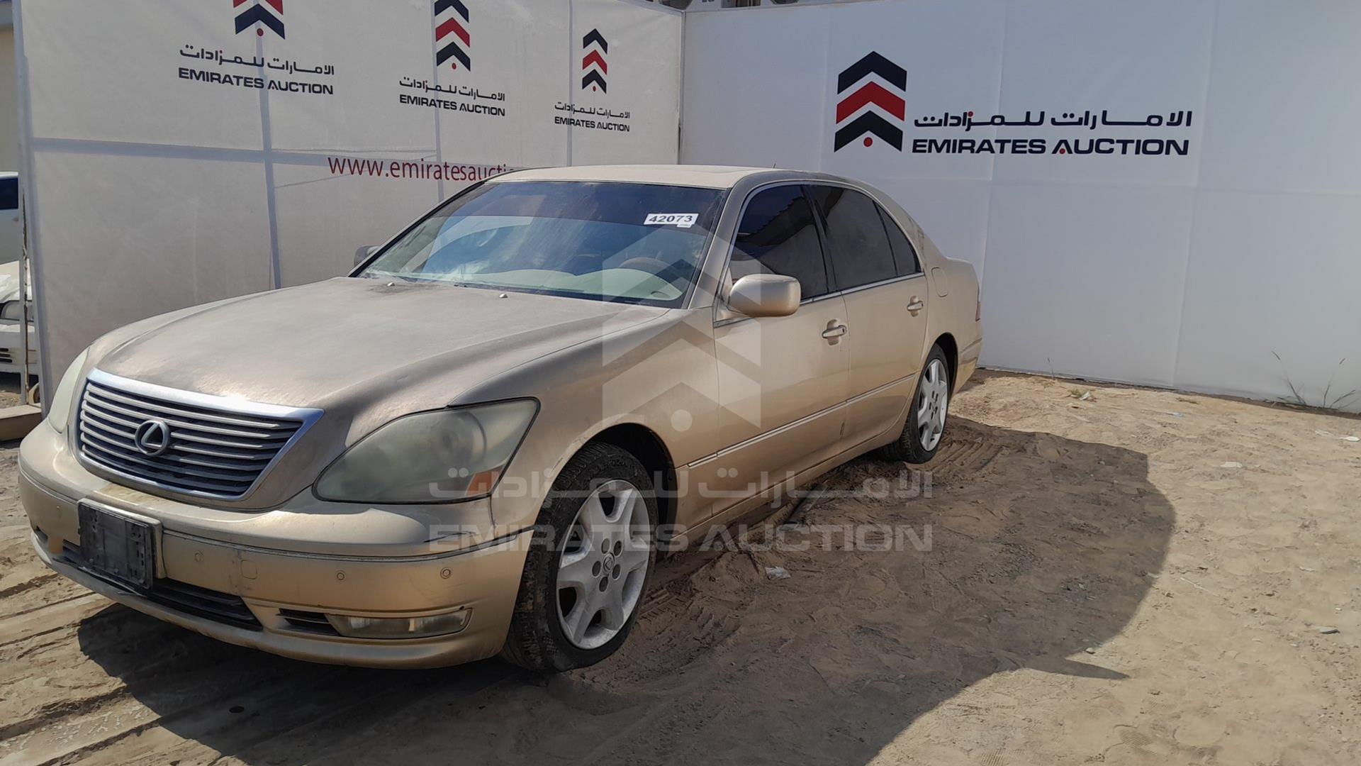 2004 LEXUS LS 430 VIN: JTHBN36F440158854