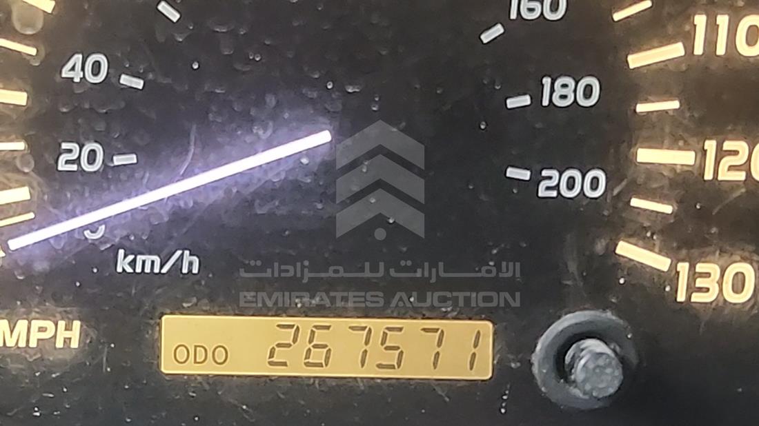 2002 Lexus LX 470 — Odometer Reading — Photo 2