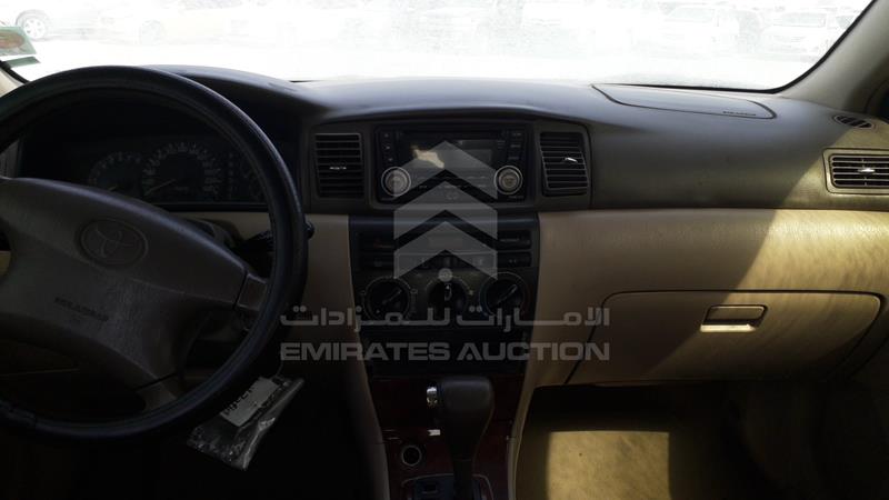 JTDBR22E163146269 Auction: EmiratesAuction Lot: 405849 JTDBR22E163146269 Toyota Corolla 2006 GOLD Photo 16