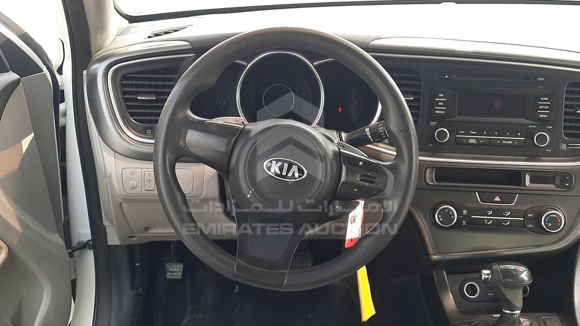 2015 KIA OPTIMA VIN: KNAGM4192F5554589