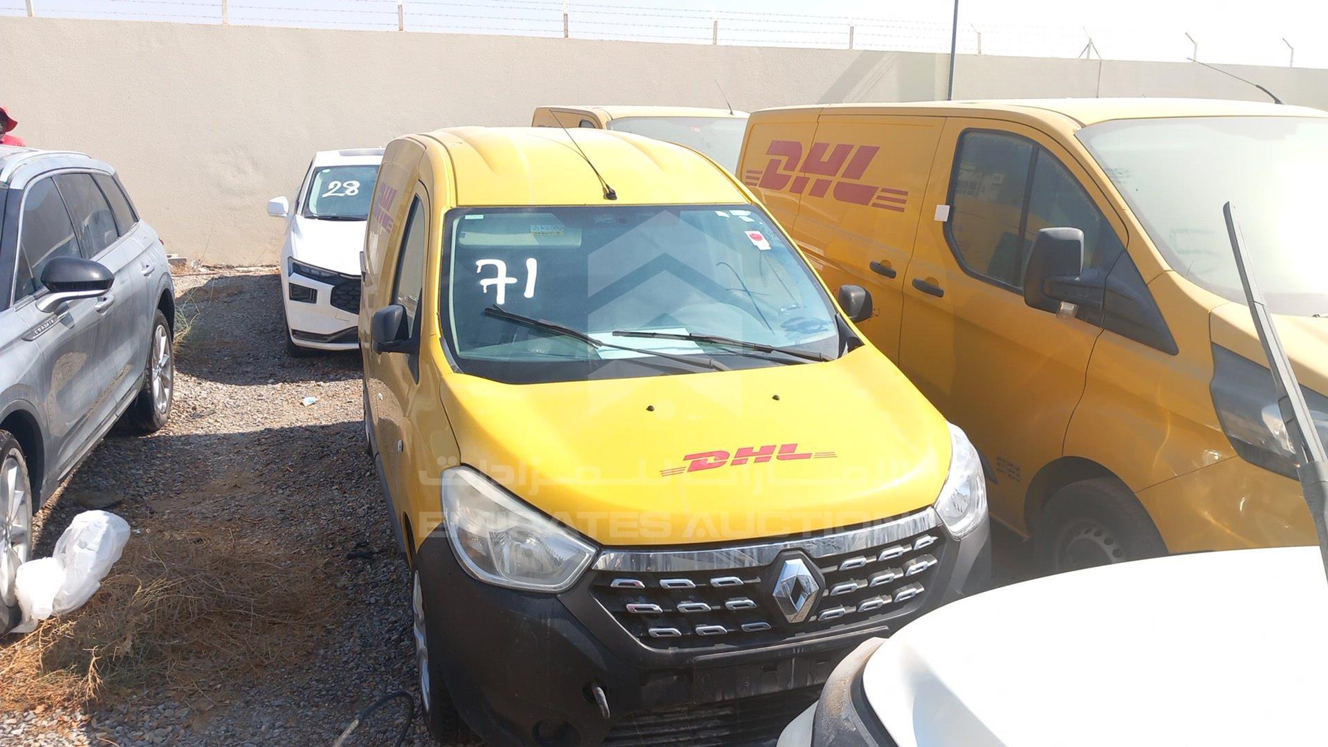 2020 RENAULT DOKKER VIN: VF18SRB4XLG554562