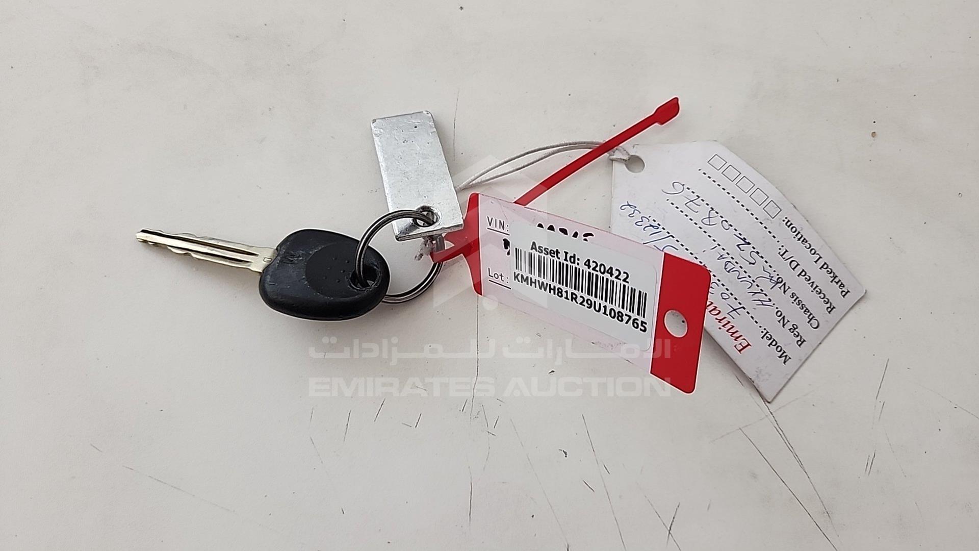 2009 HYUNDAI H1 VIN: KMHWH81R29U108765