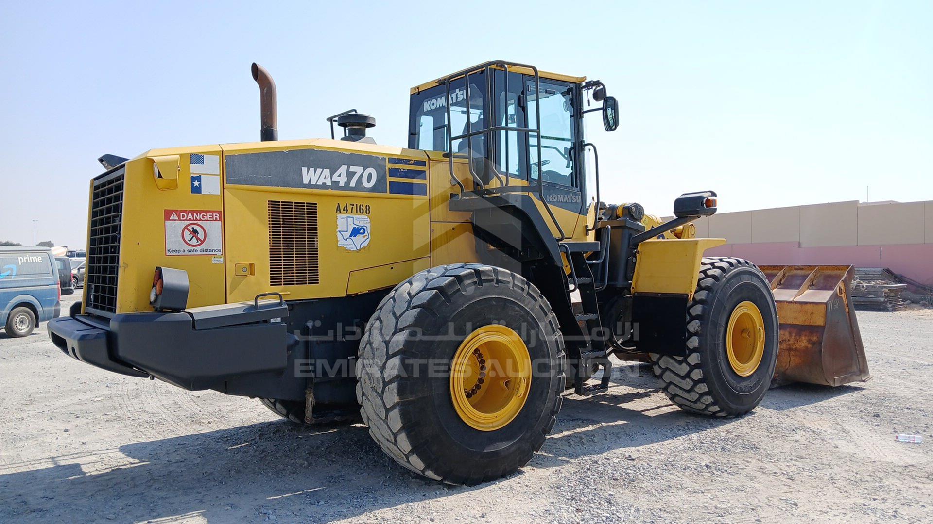 2017 KOMATSU WA470-7 VIN: KMTWA120K36A47168
