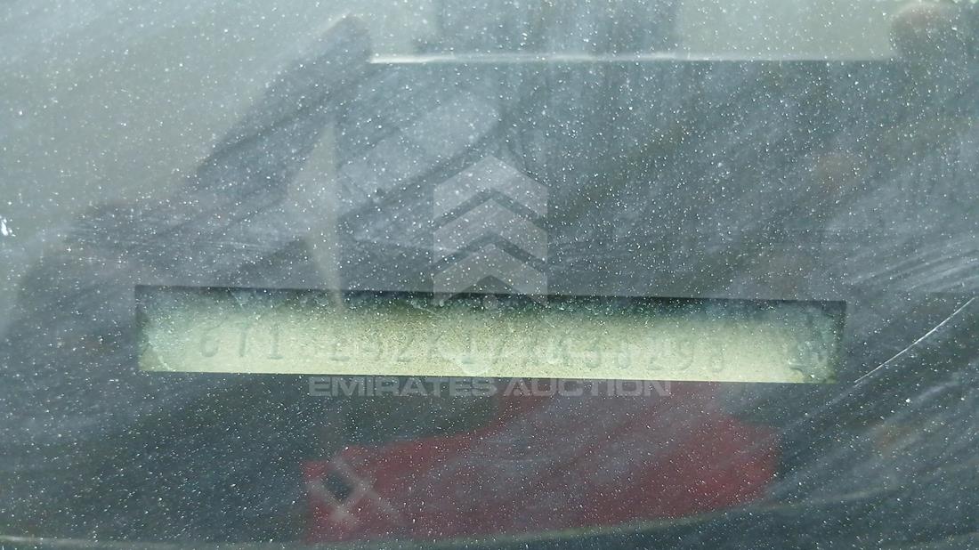 2007 Toyota Camry — VIN on Frame — Photo 4