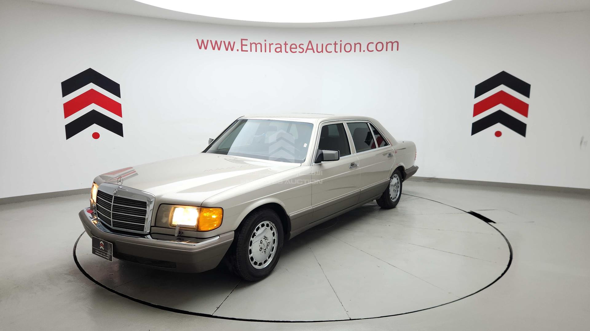 1991 MERCEDES SEL 560 VIN: WDBCA39E4MA600786
