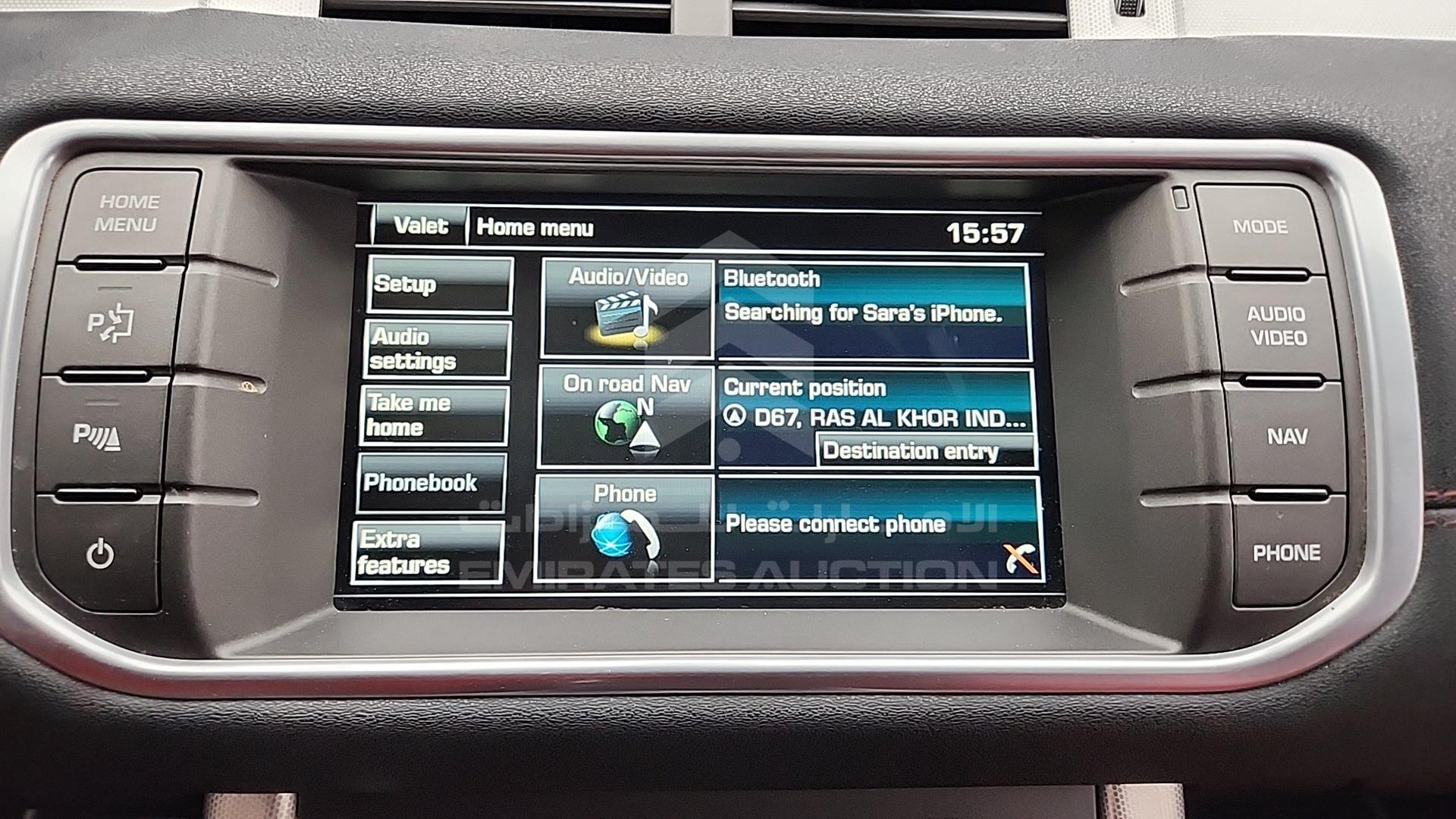 2015 RANGE ROVER EVOQUE VIN: SALVA2BG0FH039358