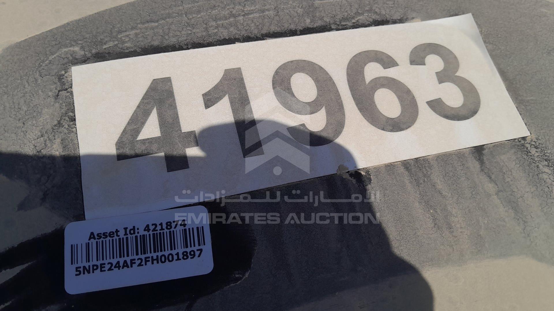 2015 HYUNDAI SONATA VIN: 5NPE24AF2FH001897