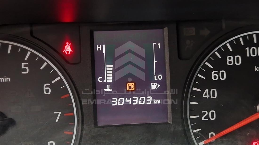 2020 Nissan Urvan — Odometer Reading — Photo 1