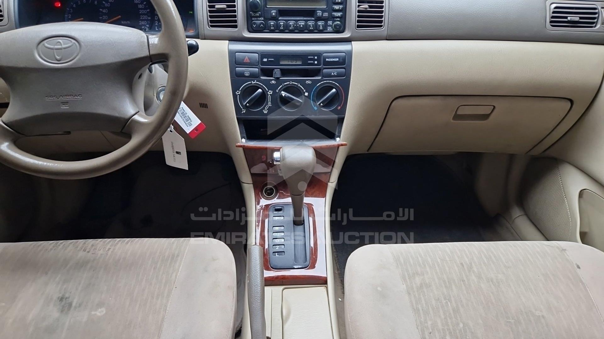 2007 TOYOTA COROLLA VIN: JTDBR22E670294534
