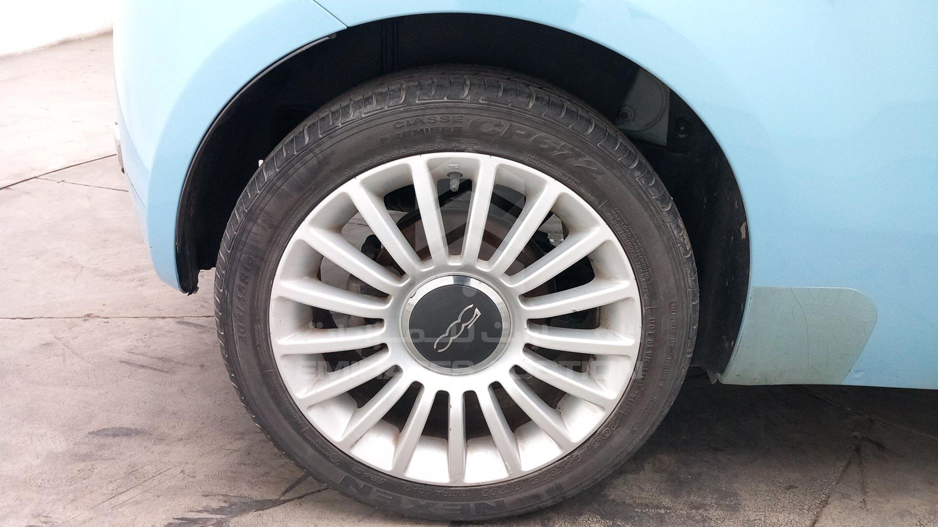 2011 FIAT 500 VIN: ZFAHA3286B0548793