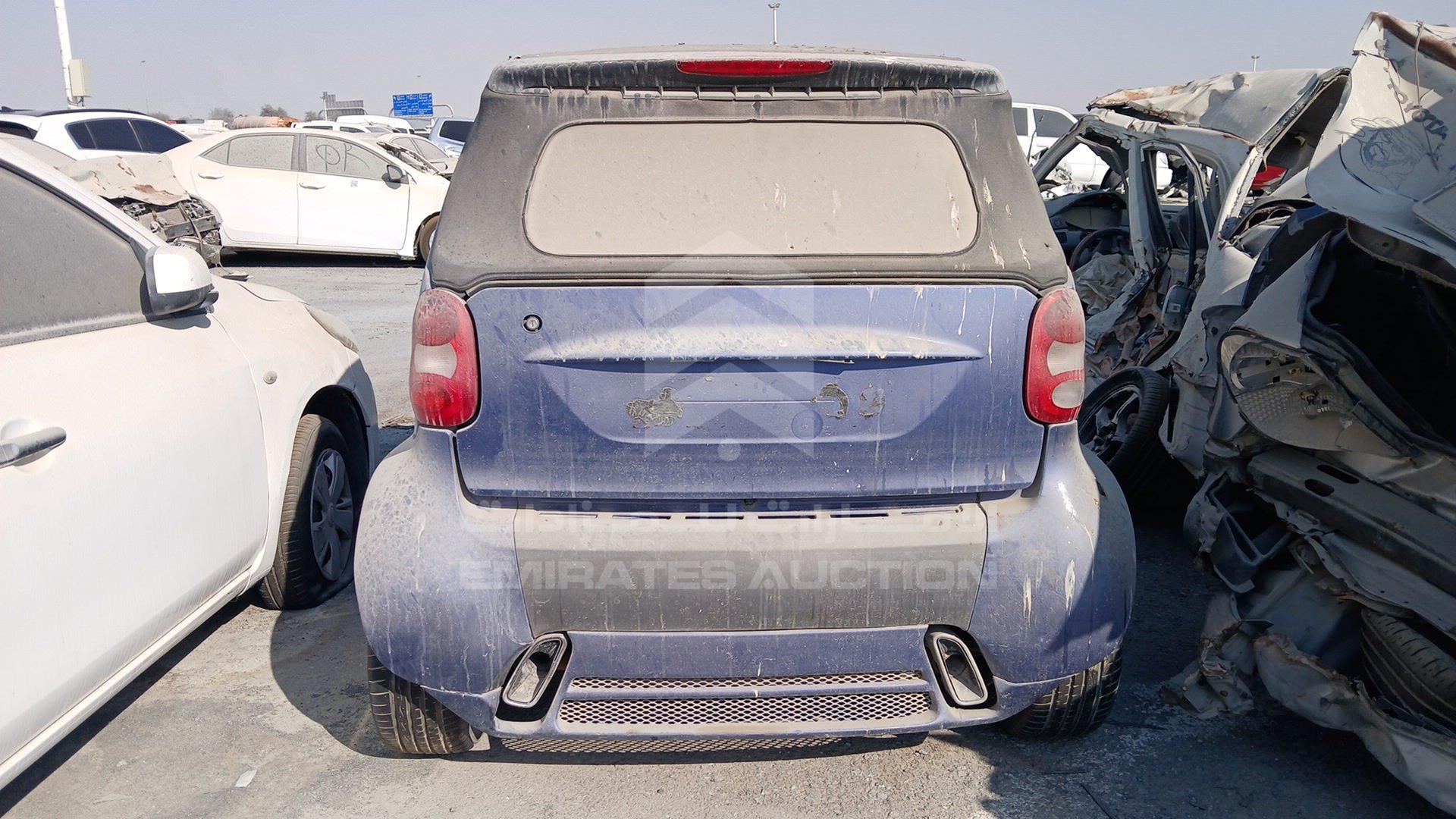2001 SMART FORTWO VIN: WME01MC011H025531