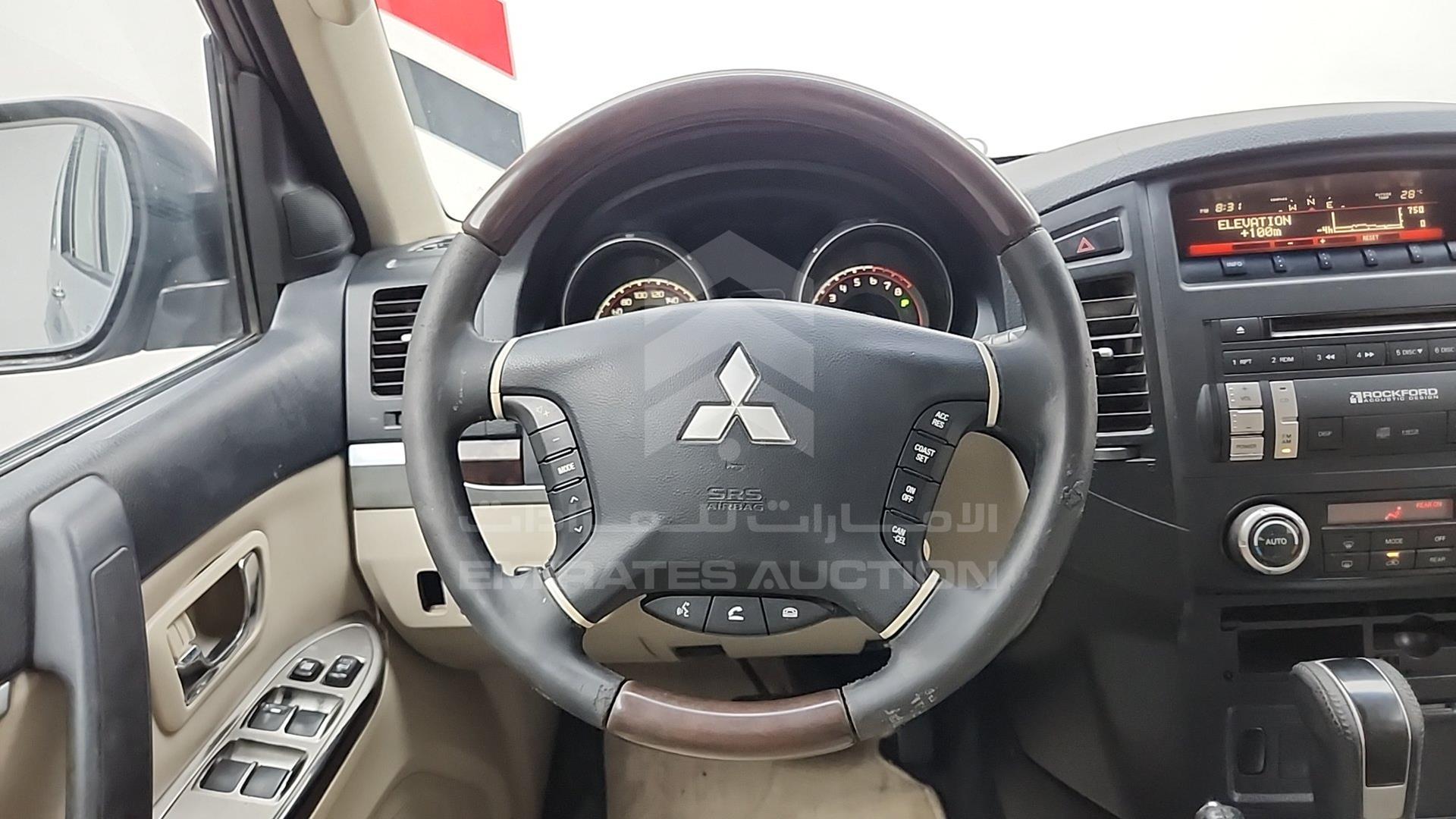 2012 MITSUBISHI PAJERO VIN: JMYLRV95WCJ709340