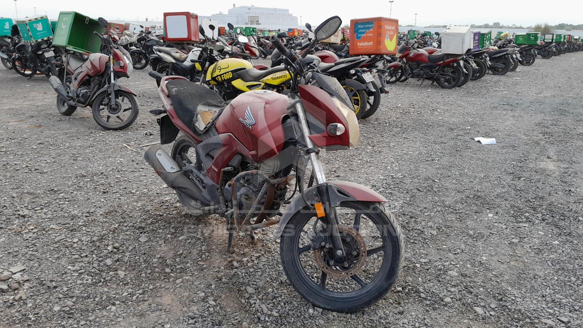 2017 HONDA UNICORN 160 VIN: ME4KC2068H8004556