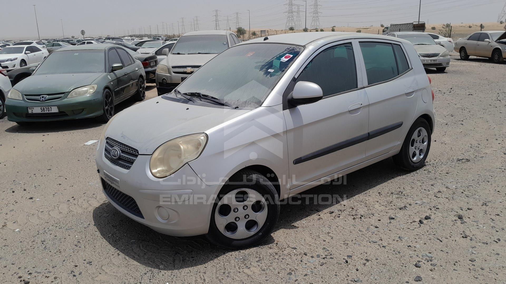 2008 KIA PICANTO VIN: KNABA24328T554234