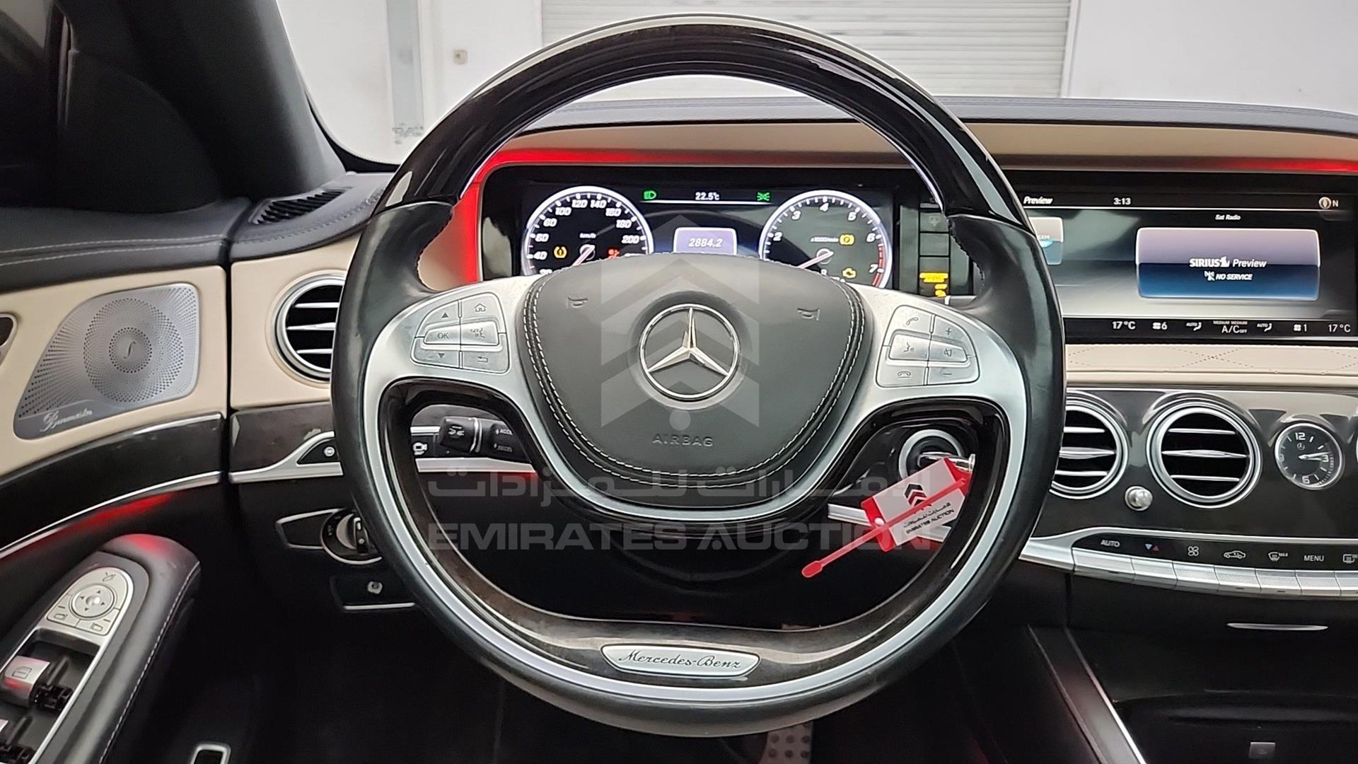 2015 MERCEDES S 550 VIN: WDDUG8CBXFA089710