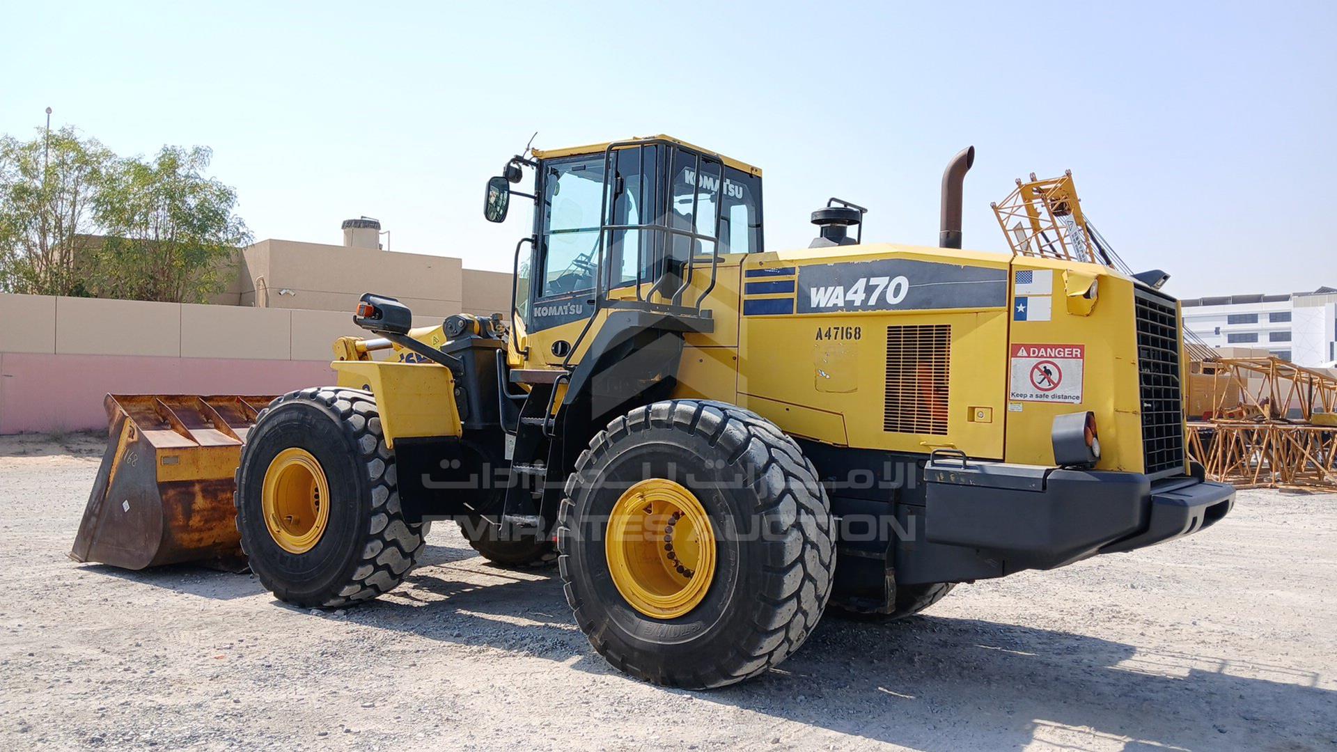 2017 KOMATSU WA470-7 VIN: KMTWA120K36A47168