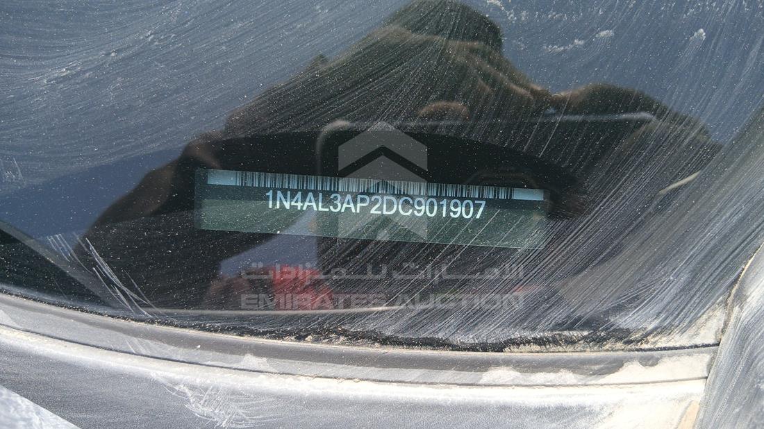 نيسان التيما 2013 — رقم الشاسيه على الهيكل — صورة 3