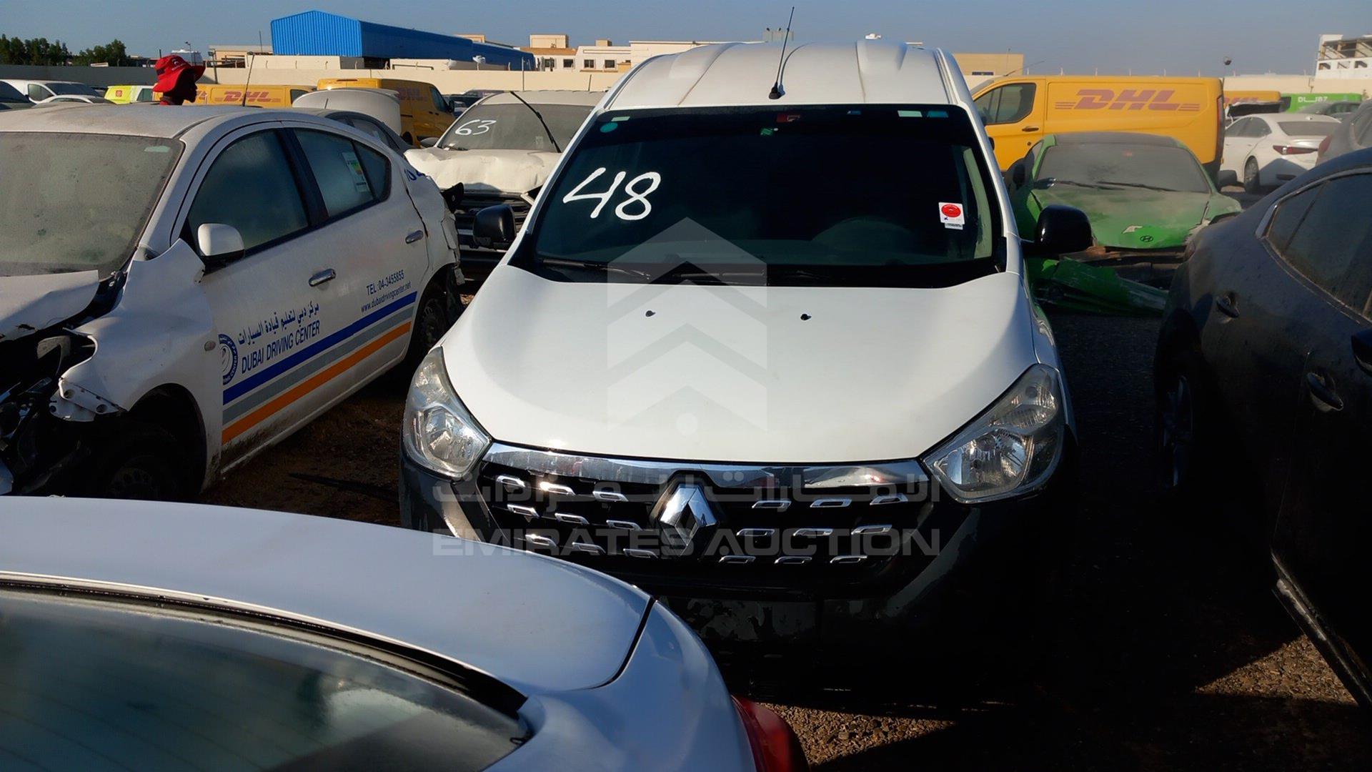 2019 RENAULT DOKKER VIN: VF18SRB40KG449625