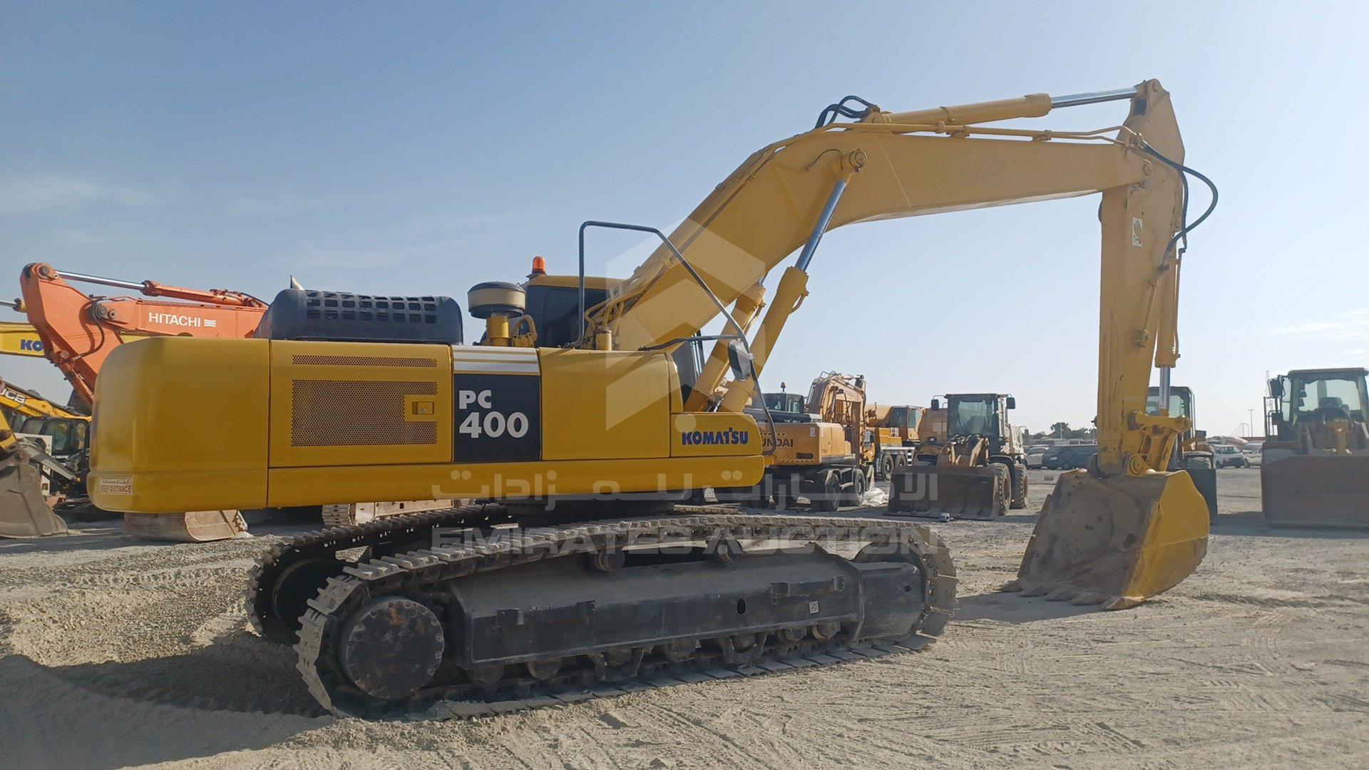 2013 KOMATSU PC400-7 VIN: KMTPC086J02052618