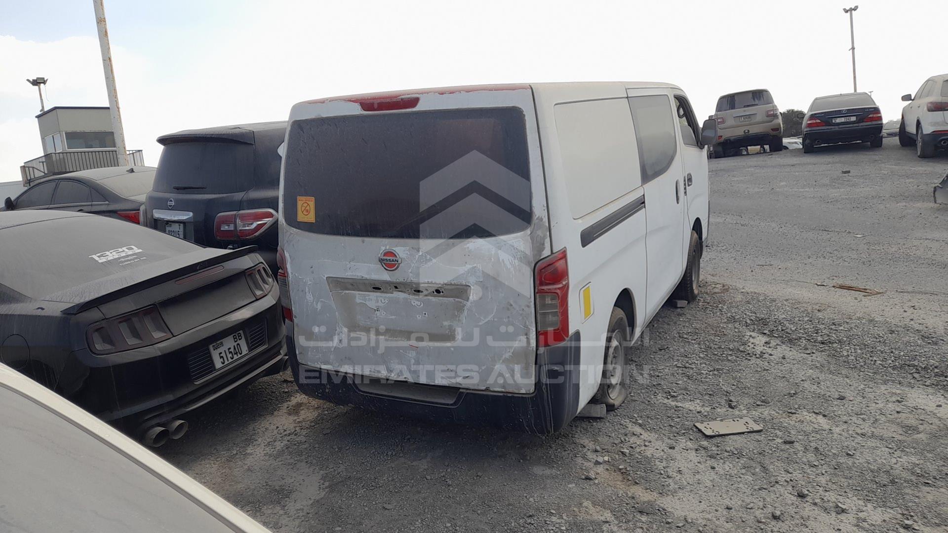 2015 NISSAN URVAN VIN: JN6BE6BS2F9001485