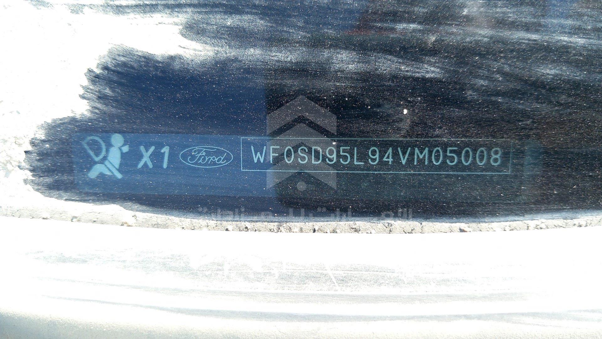 2004 FORD FOCUS VIN: WF0SD95L94VM05008