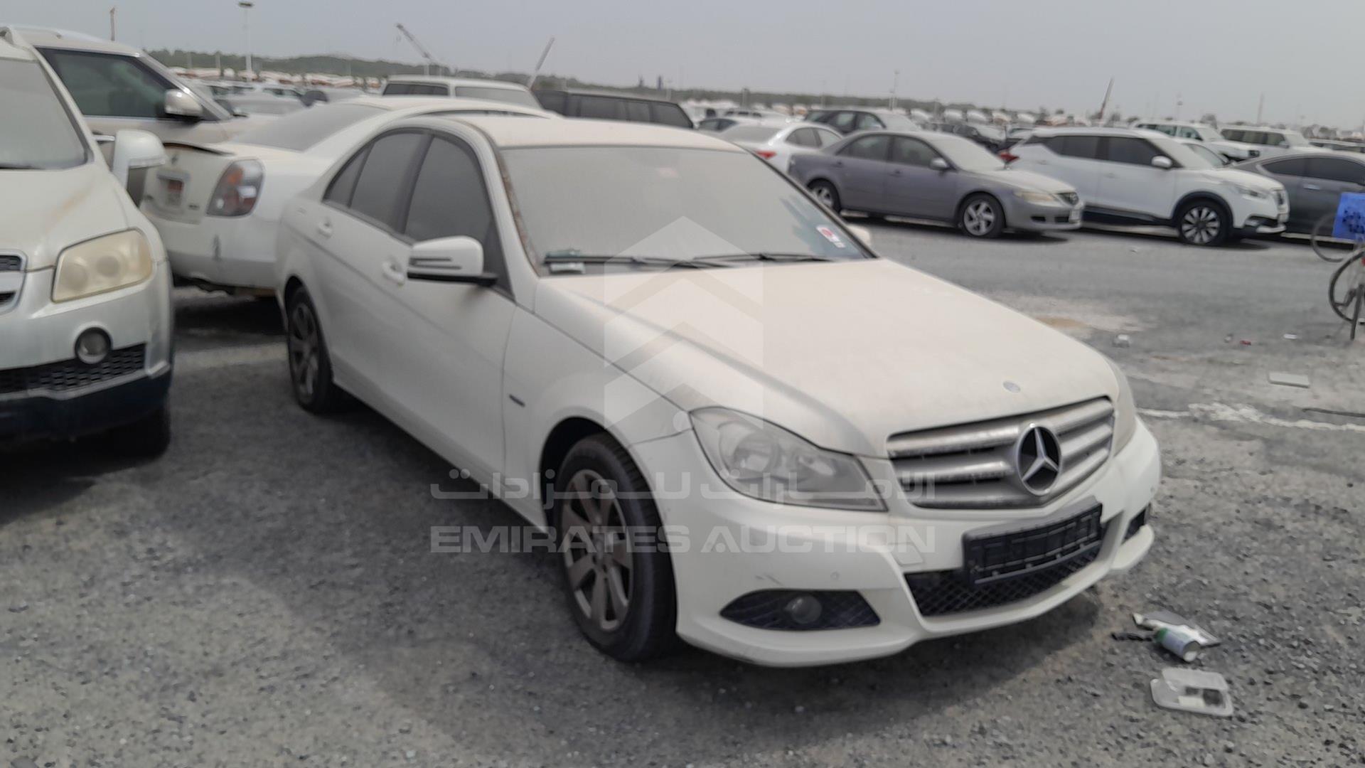 2012 MERCEDES C 200 VIN: WDDGF4JB9CA633511