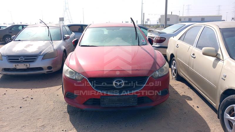 JM7GL4S30J1132889 Auction: EmiratesAuction Lot: 406952 JM7GL4S30J1132889 Mazda 6 2018 RED Photo 1