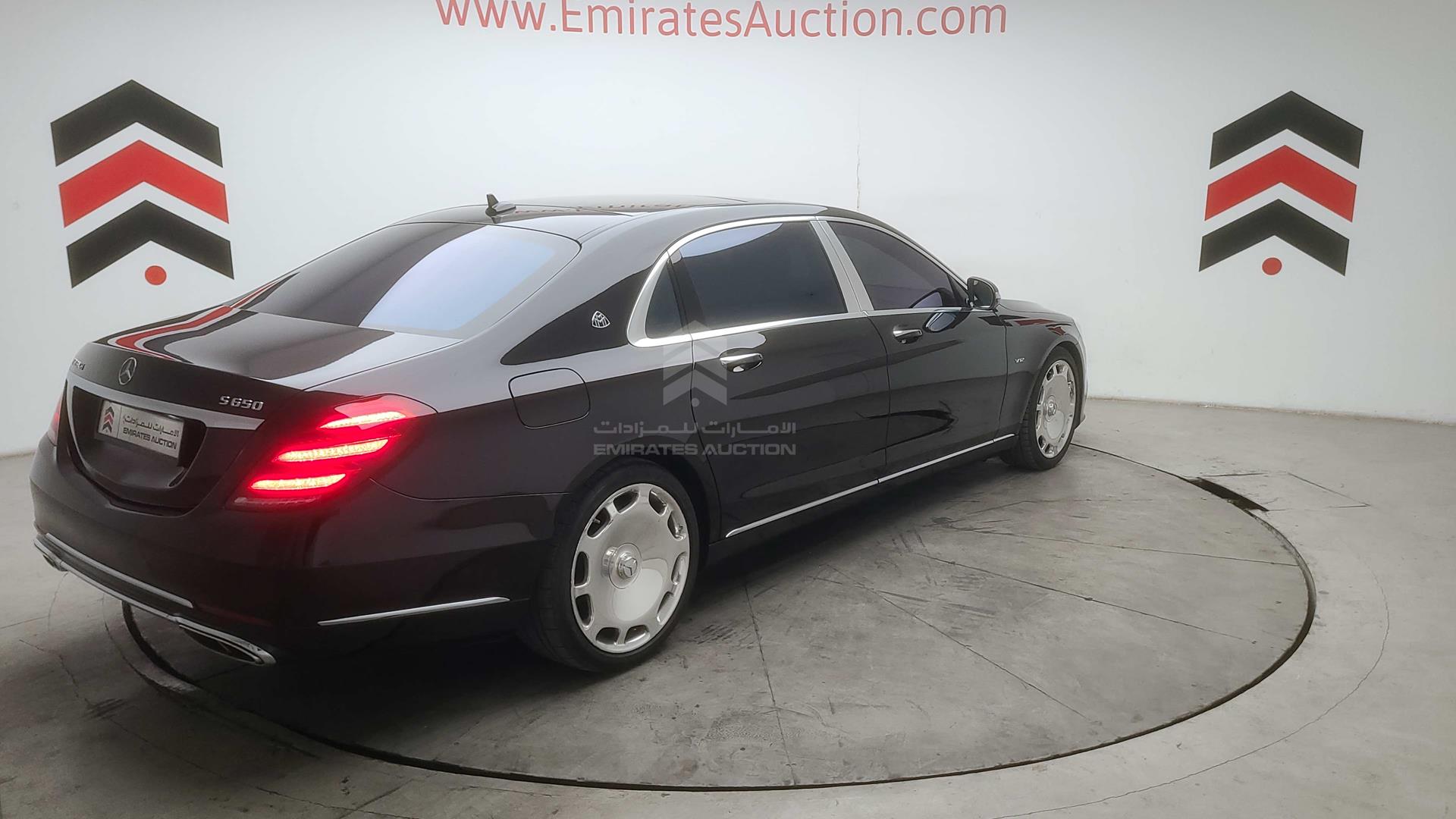 2019 MERCEDES S 650 VIN: WDDUX8AB9KA426705