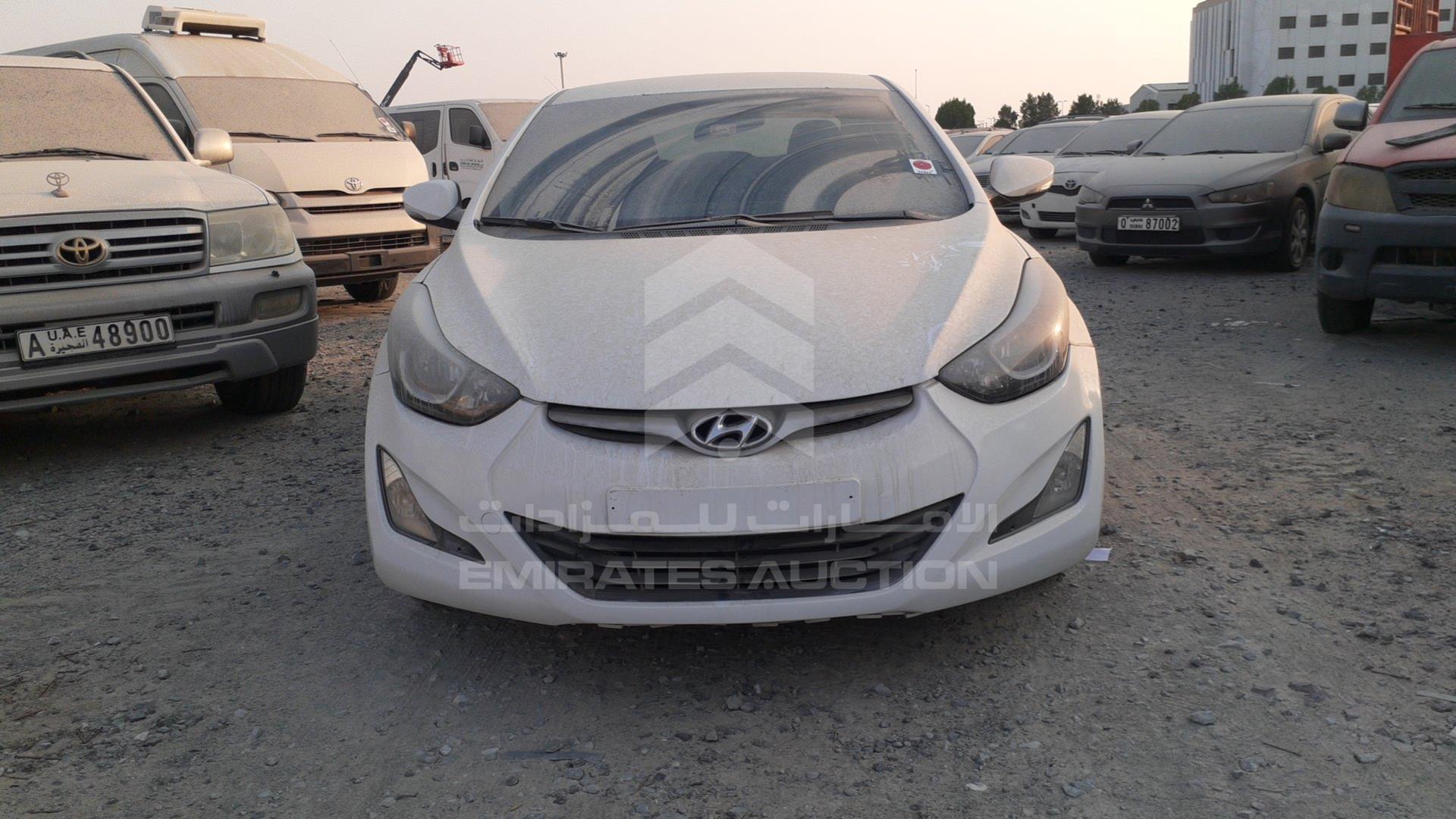 2015 HYUNDAI ELANTRA VIN: KMHDG41C7FU161827