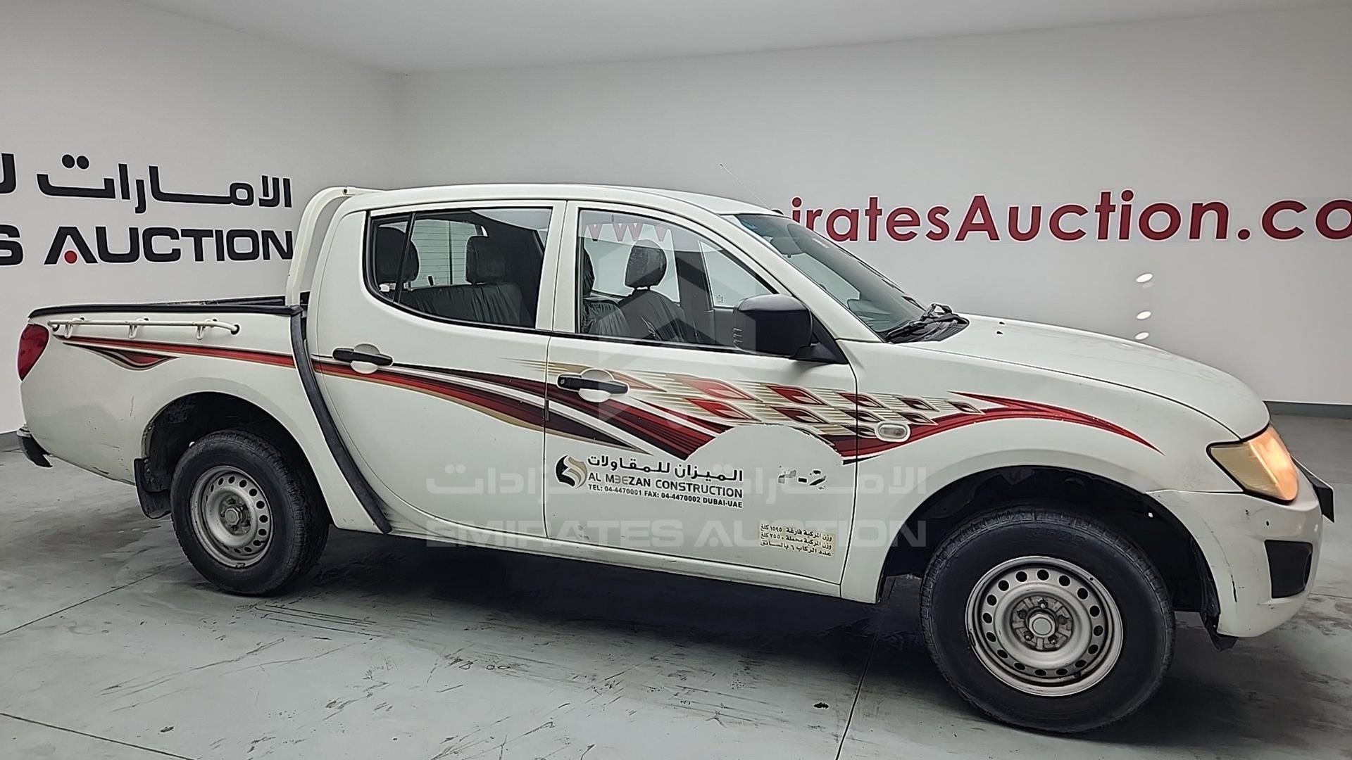 2012 MITSUBISHI L 200 VIN: MMBJNKA40CD053877