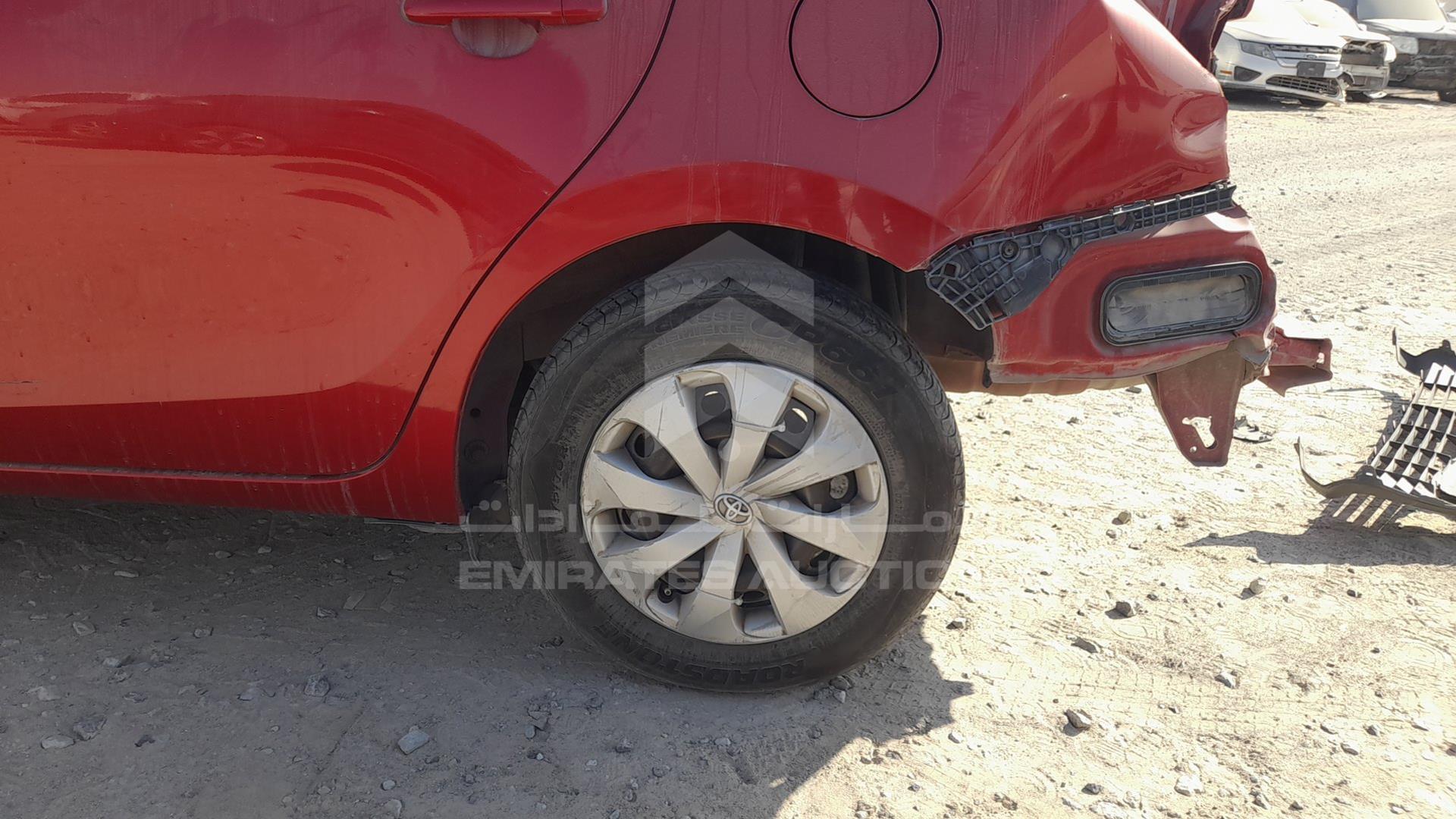 2014 TOYOTA YARIS VIN: MR2BT9F39E1083802