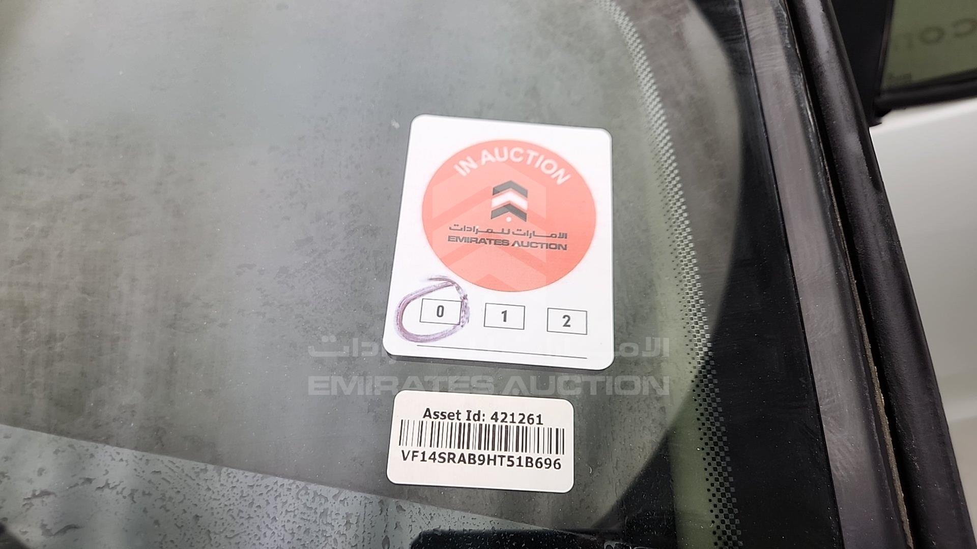 2017 RENAULT SYMBOL VIN: VF14SRAB9HT518696