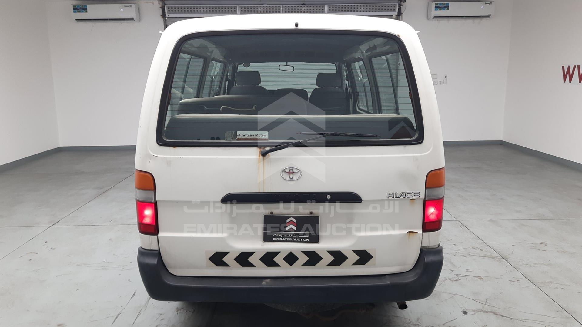 2003 TOYOTA HIACE VIN: JTCFR119537009974