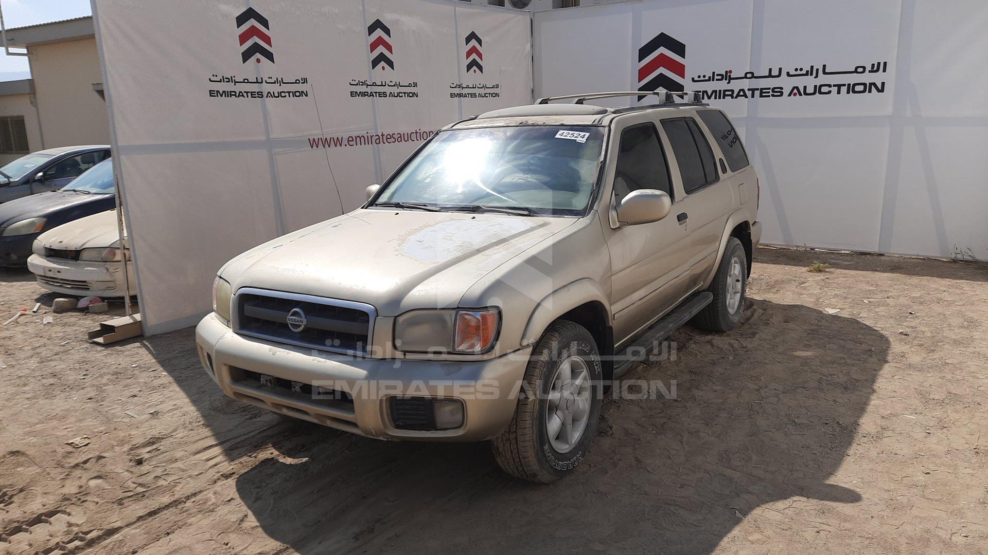 2001 NISSAN PATHFINDER VIN: JN8DR09Y31W596577