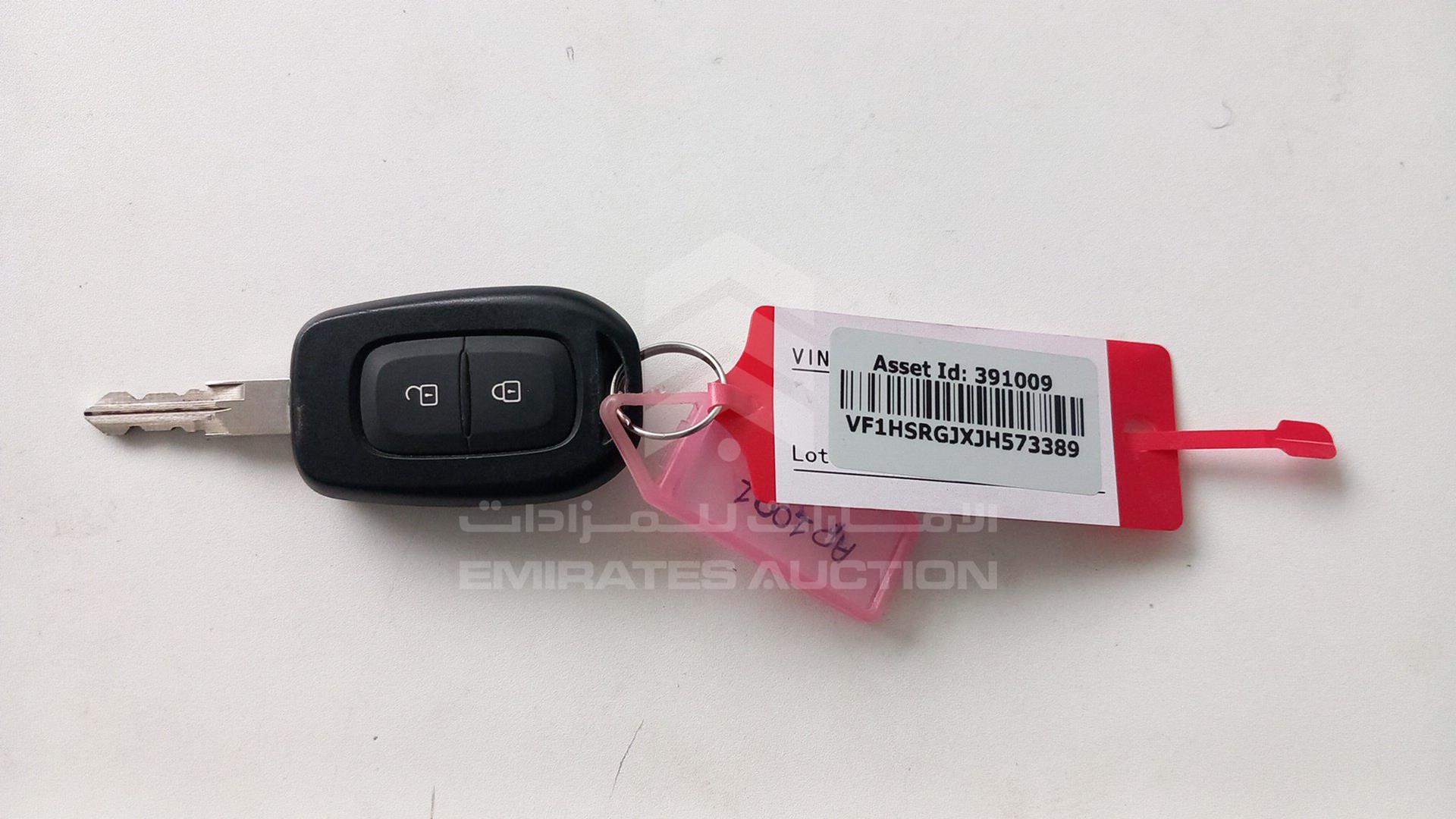 2018 RENAULT DUSTER VIN: VF1HSRGJXJH573389