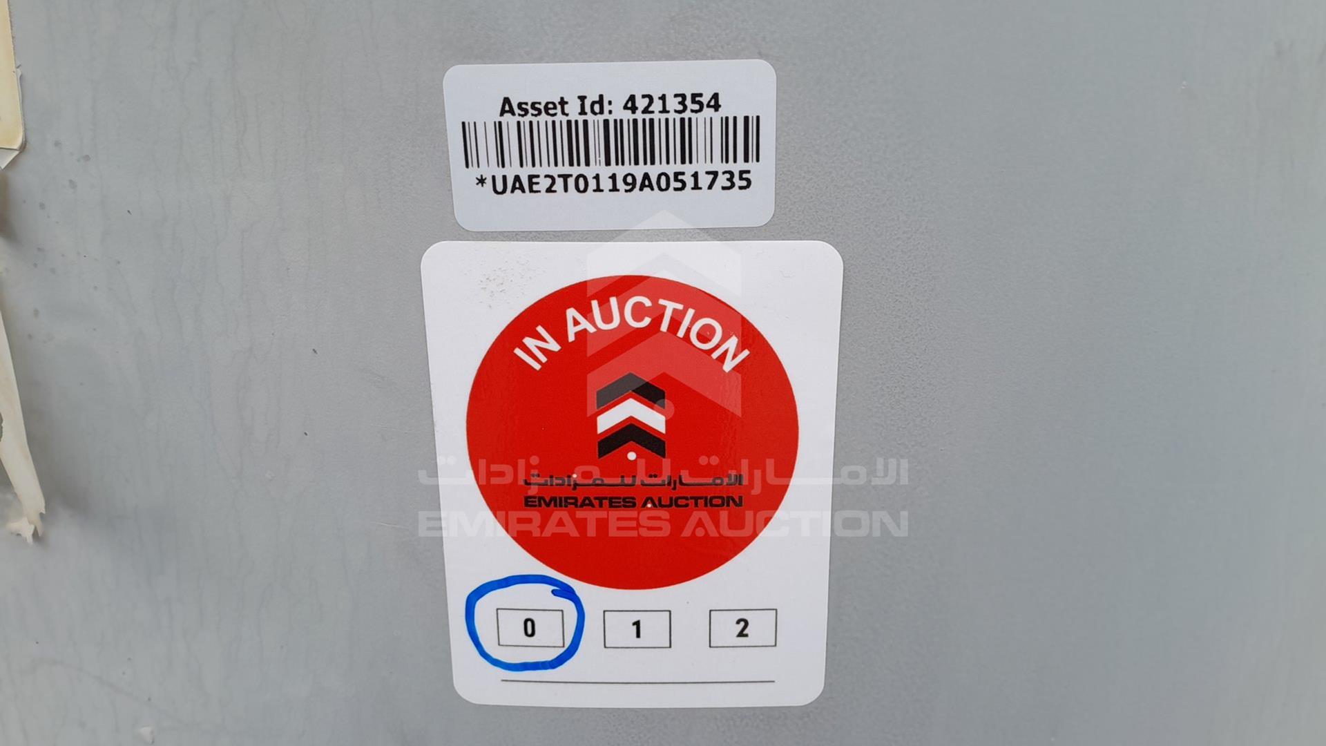 2019 CARAVAN --- VIN: UAE2T0119A051735