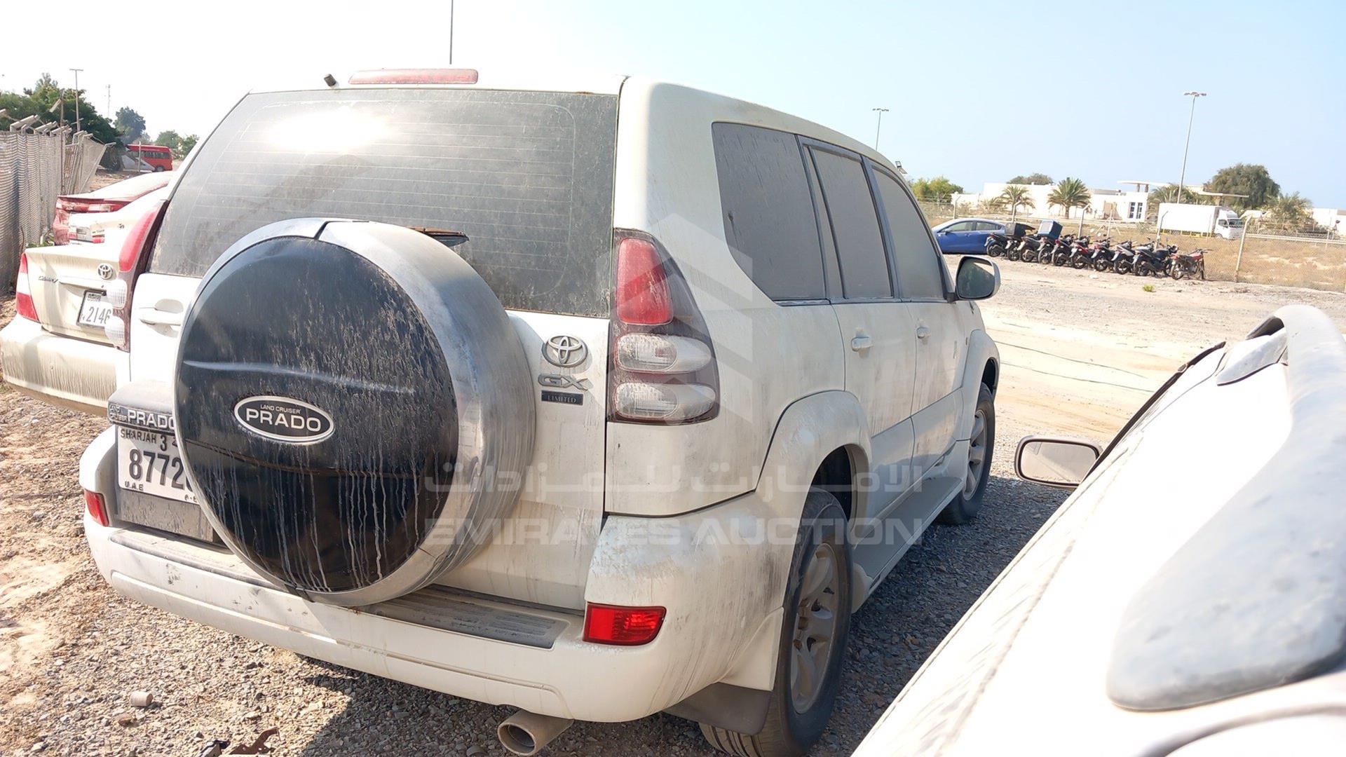 2008 TOYOTA PRADO VIN: JTEBL29J685112223