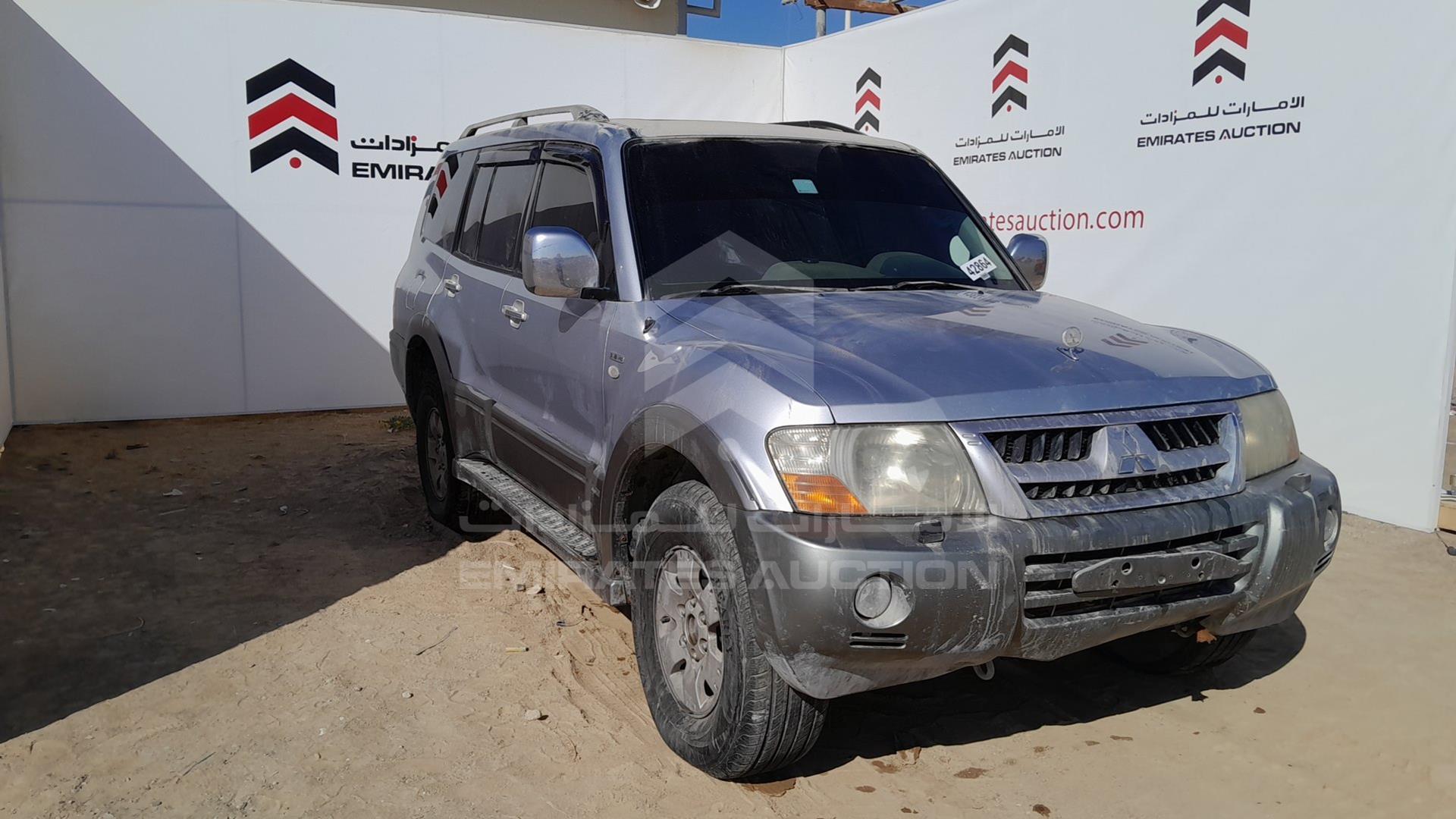 2004 MITSUBISHI PAJERO VIN: JE4MR62R04J702153