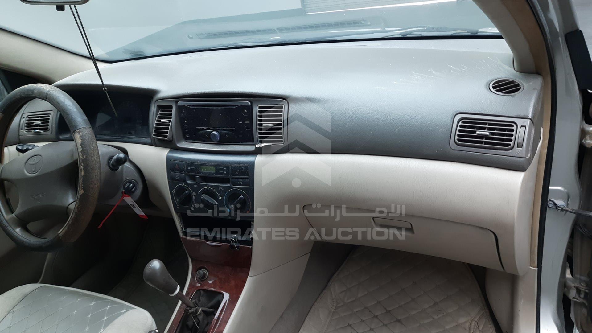 2003 TOYOTA COROLLA VIN: JTDBR23E830127794