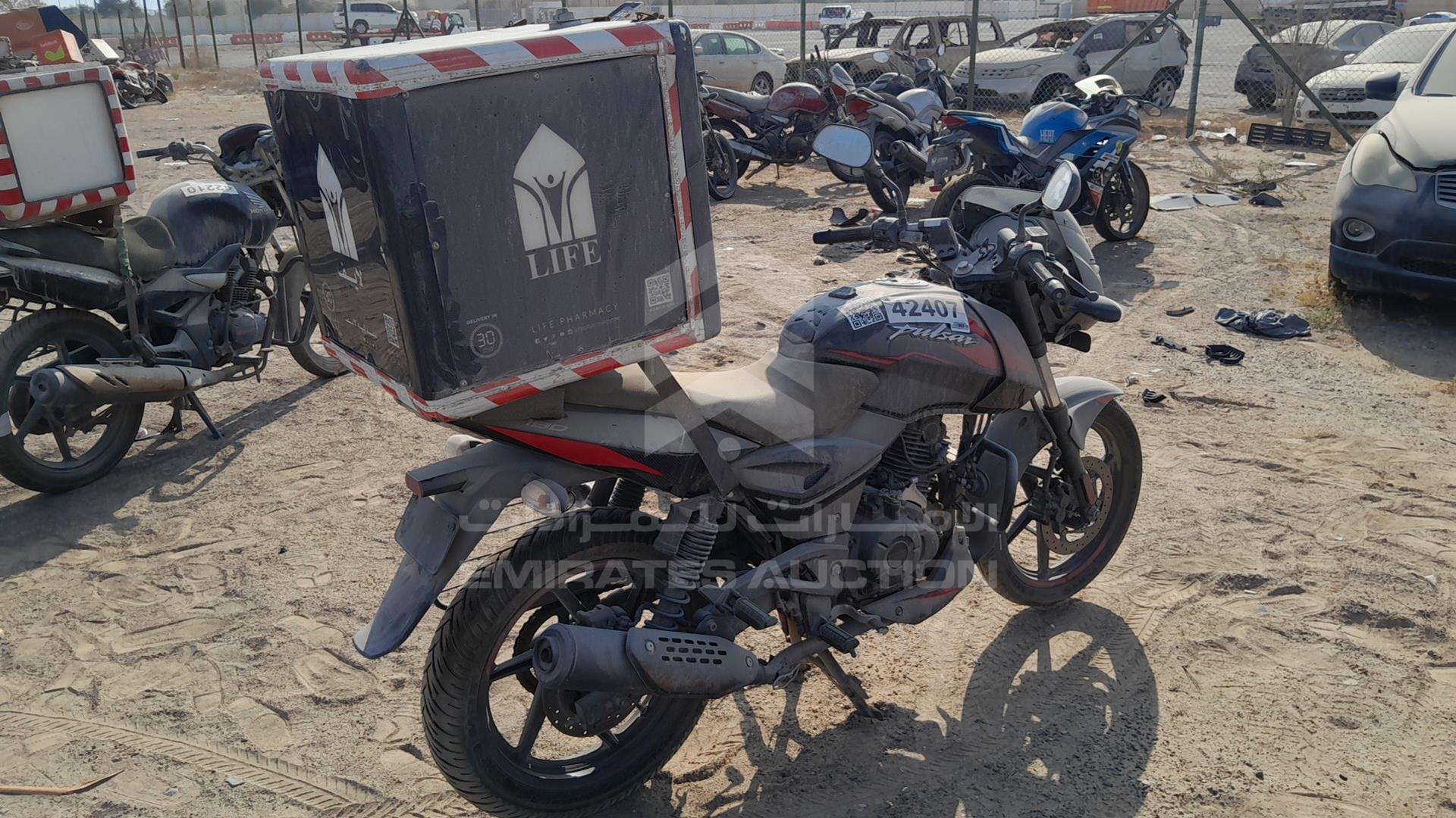 2023 BAJAJ PULSAR 180CC VIN: MD2A12DX7PCF15345