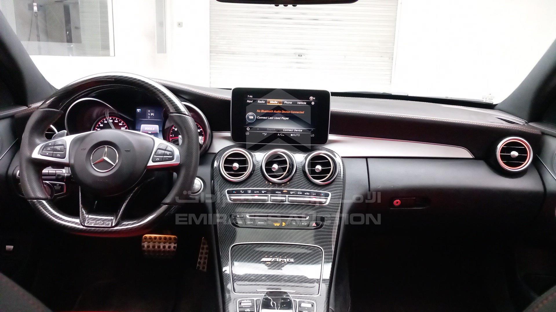 2018 MERCEDES C 63 AMG VIN: 55SWF8GB7JU245846