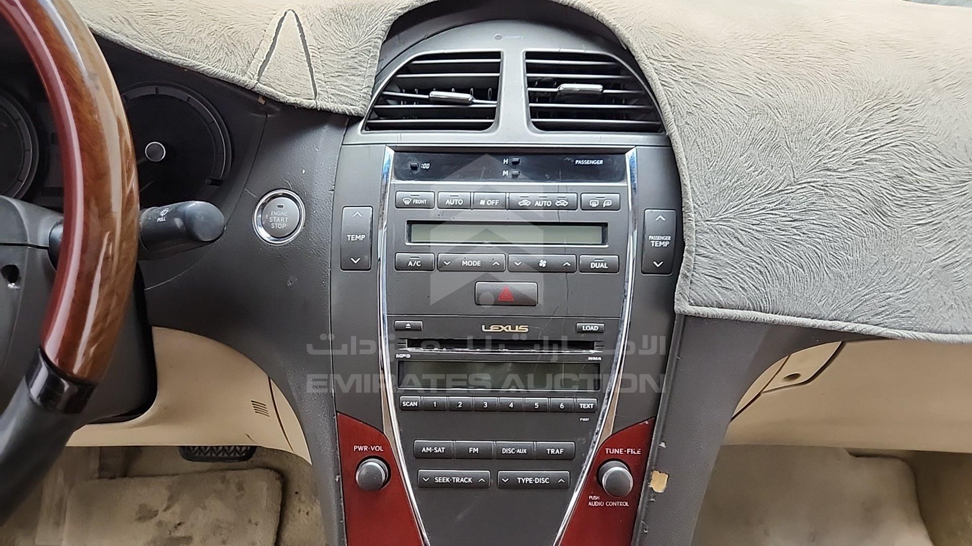 2008 LEXUS ES 350 VIN: JTHBJ46G882258265