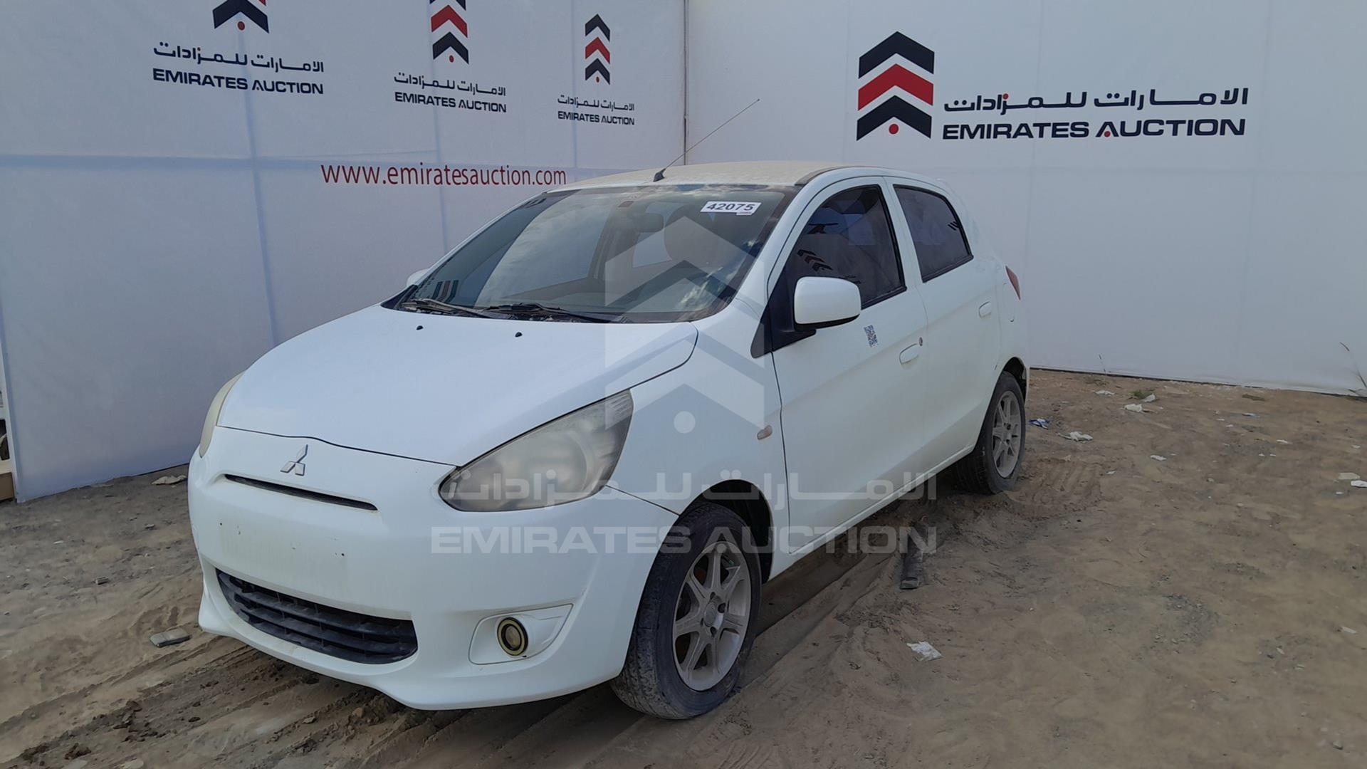 2014 MITSUBISHI MIRAGE VIN: MMBXTA03AEH016881