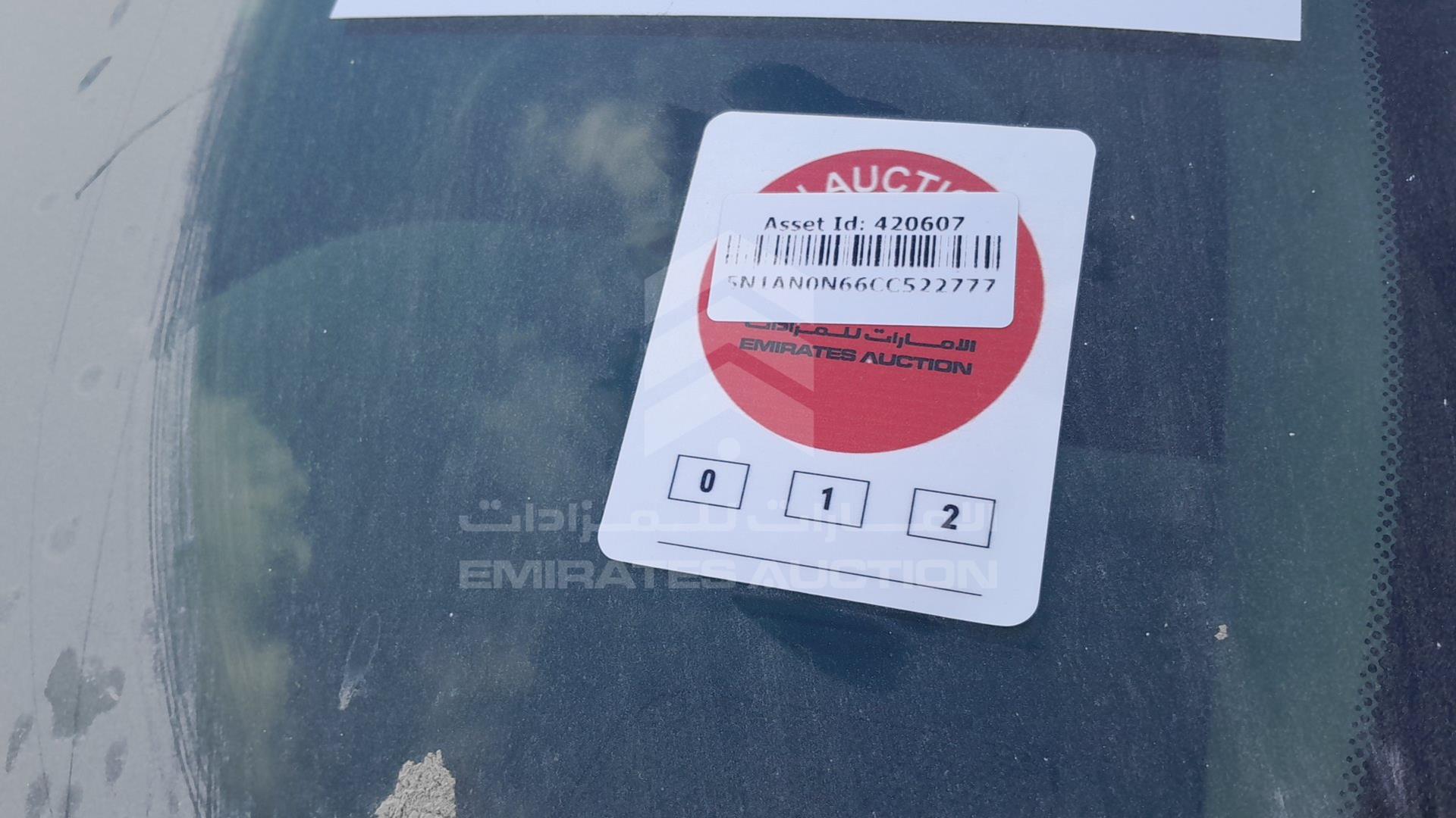 2012 NISSAN XTERRA VIN: 5N1AN0N66CC522777