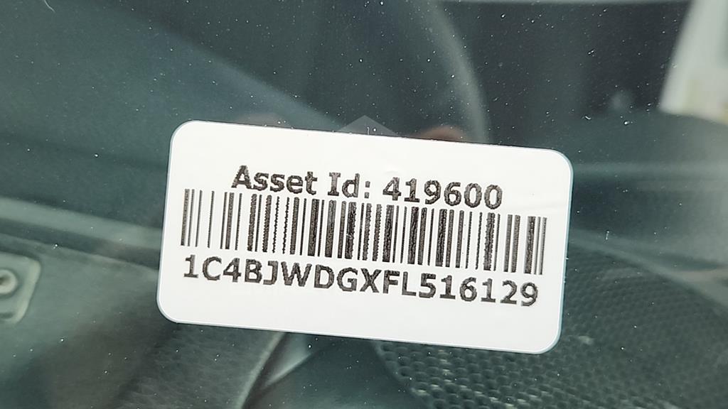 1C4BJWDGXFL516129 - 2015 JEEP WRANGLER - #525615