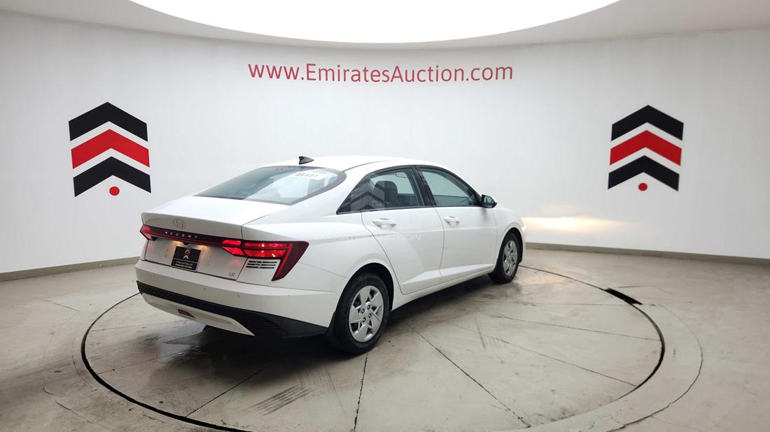 2025 Hyundai Accent — Rear Right Angle — Photo 10