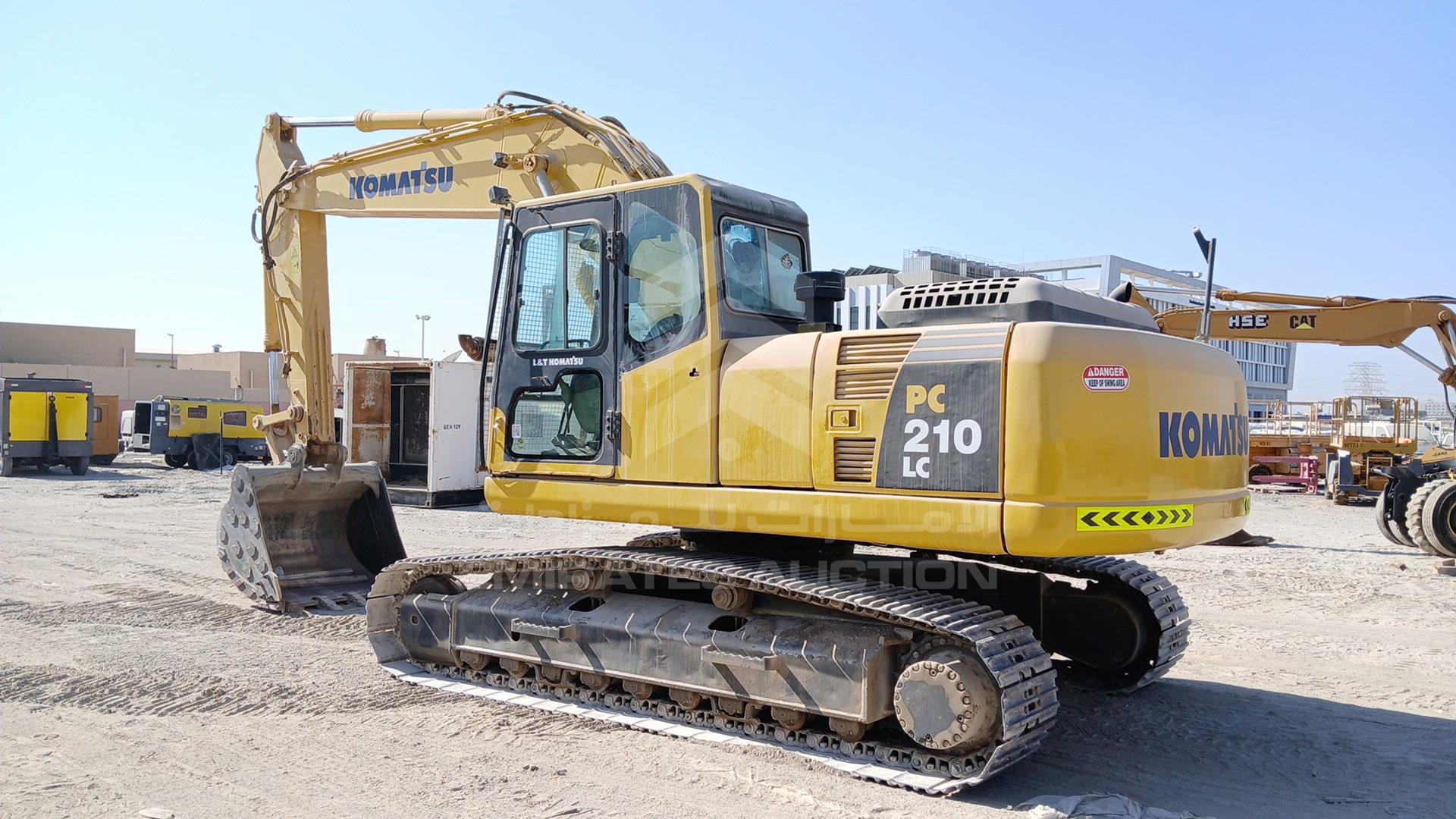 2012 KOMATSU PC210 VIN: KMTPC180T94L70253